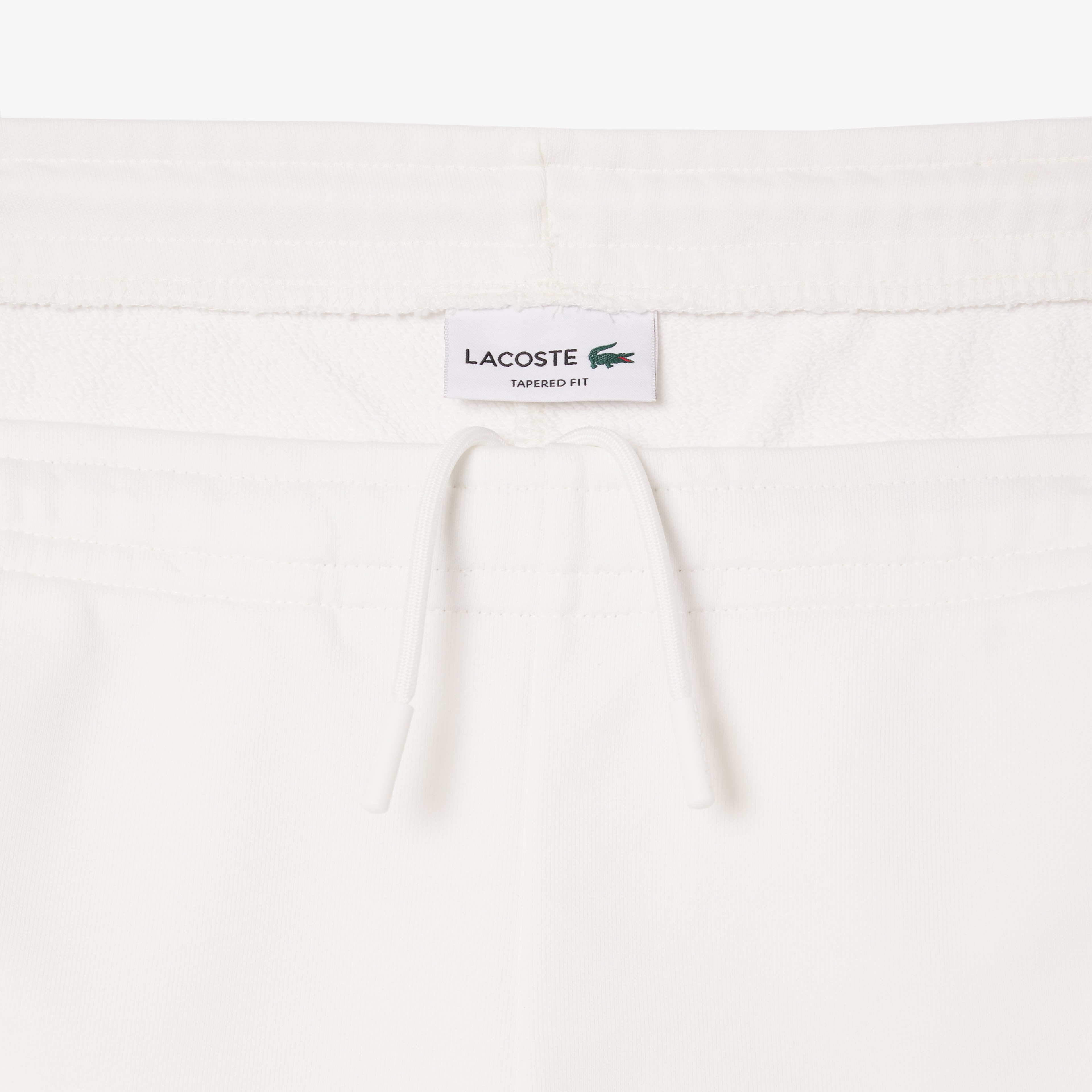 Erkek Tapered Fit Renk Bloklu Krem Eşofman Altı