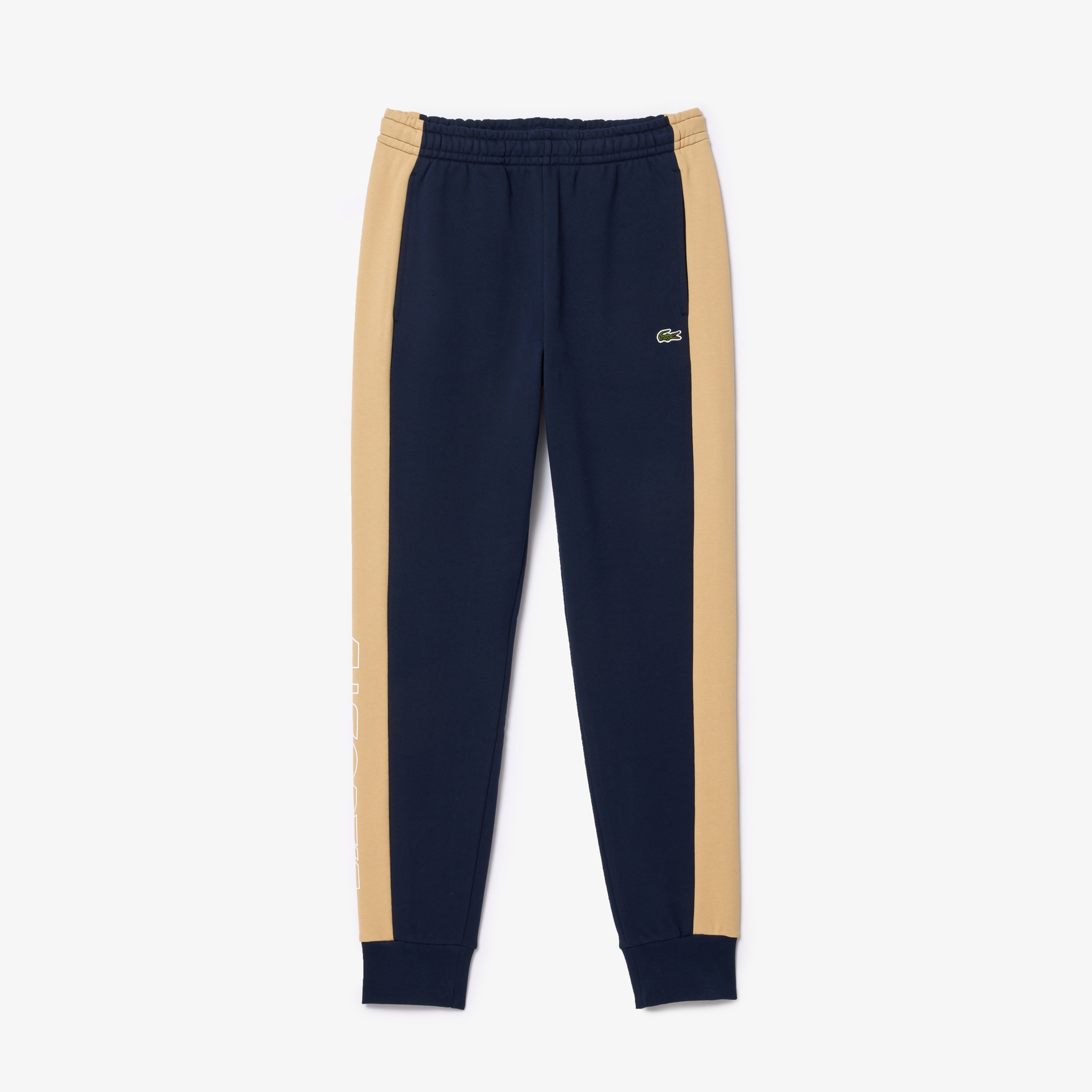 Erkek Tapered Fit Renk Bloklu Lacivert Eşofman Altı