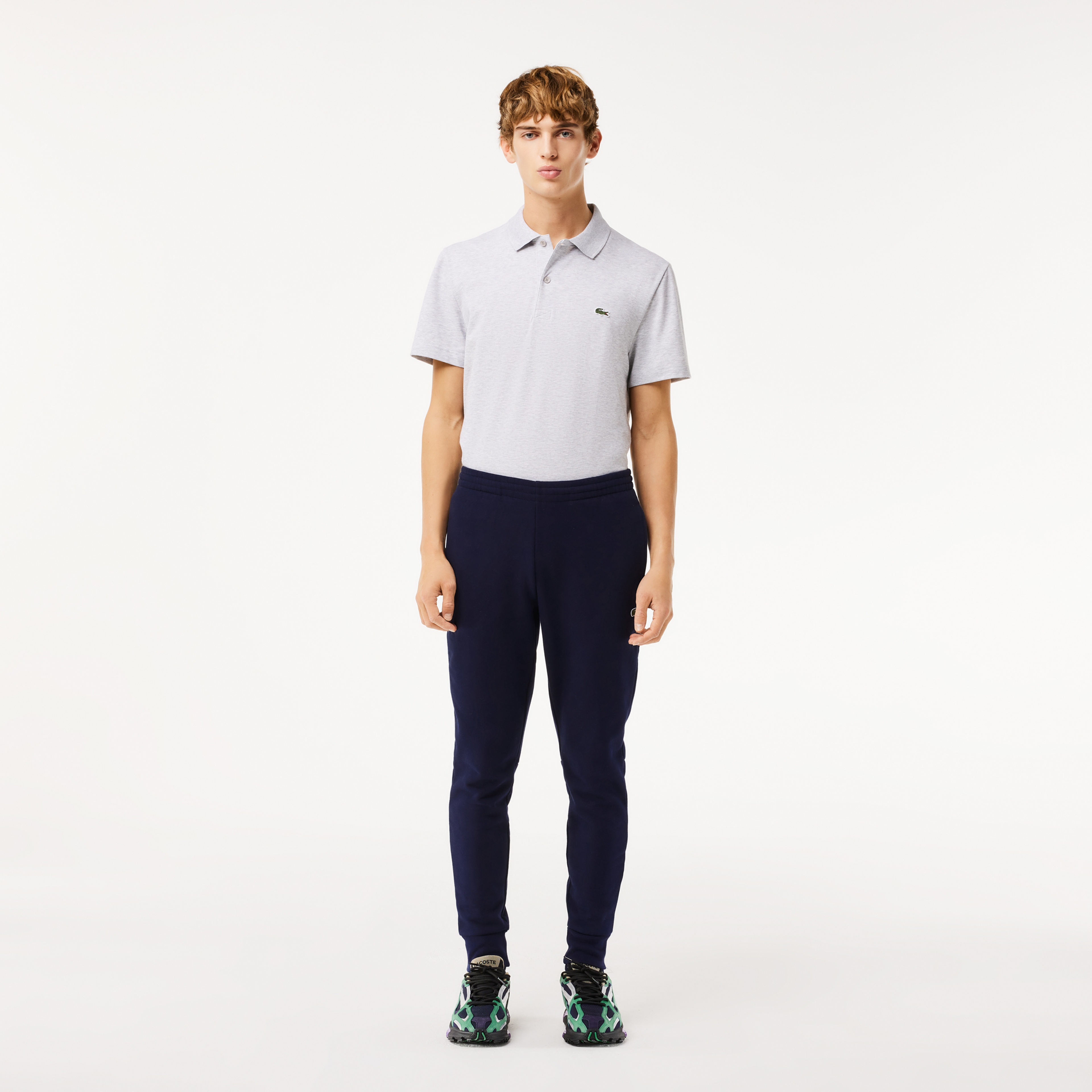 Erkek Slim Fit Organik Pamuk Lacivert Eşofman Altı