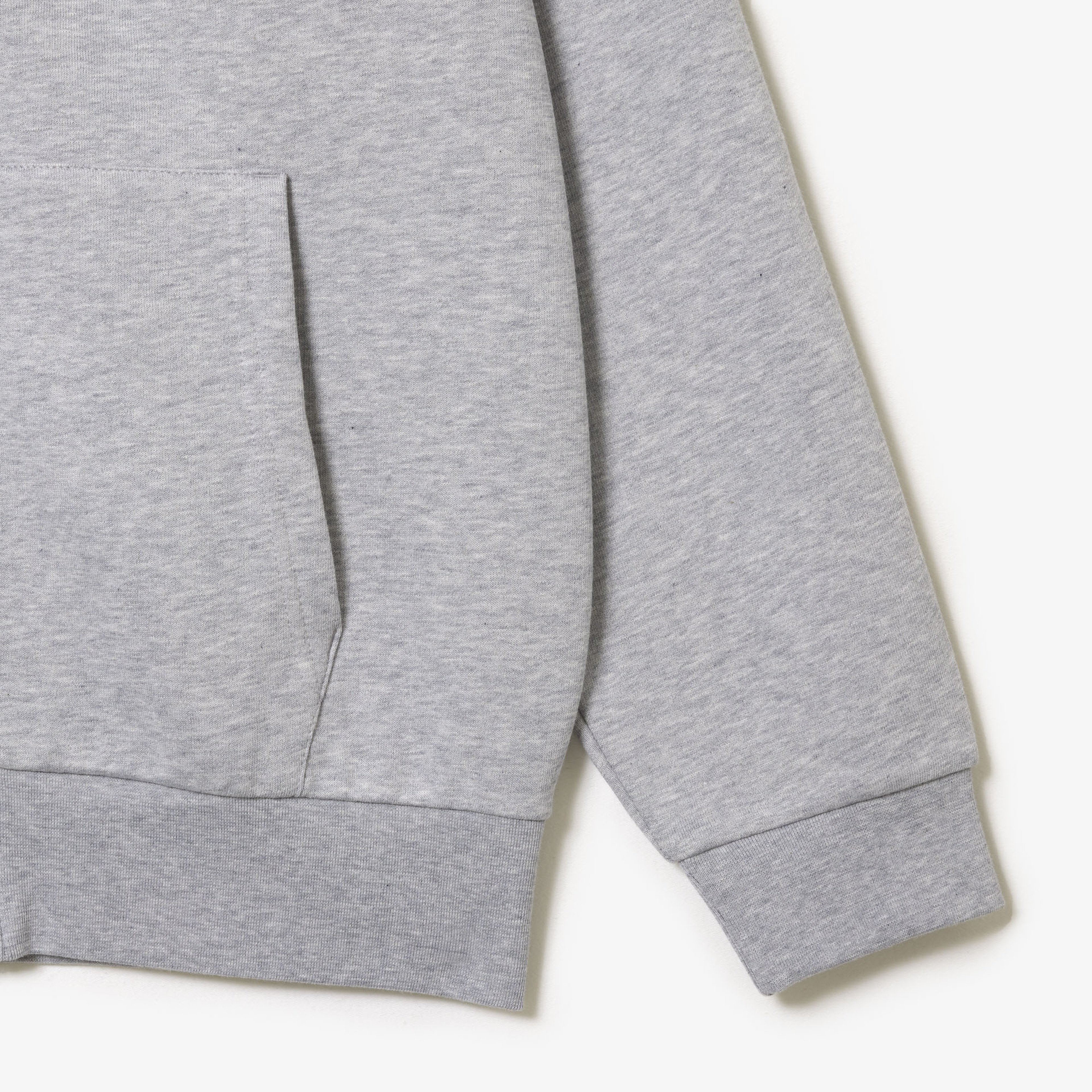 Erkek Classic Fit Fermuarlı Gri Sweatshirt