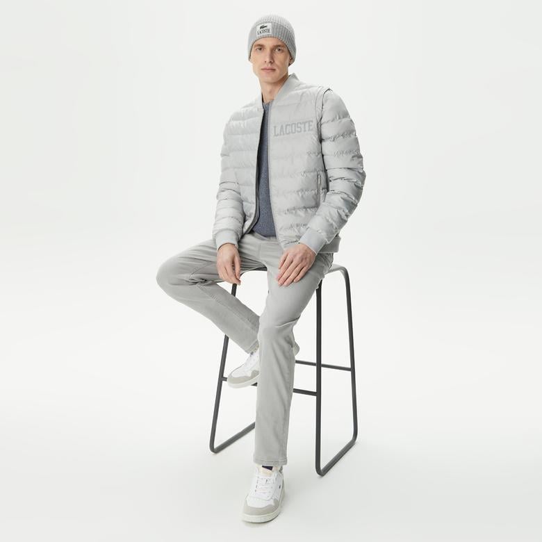 Erkek Kapitone Gri Mont