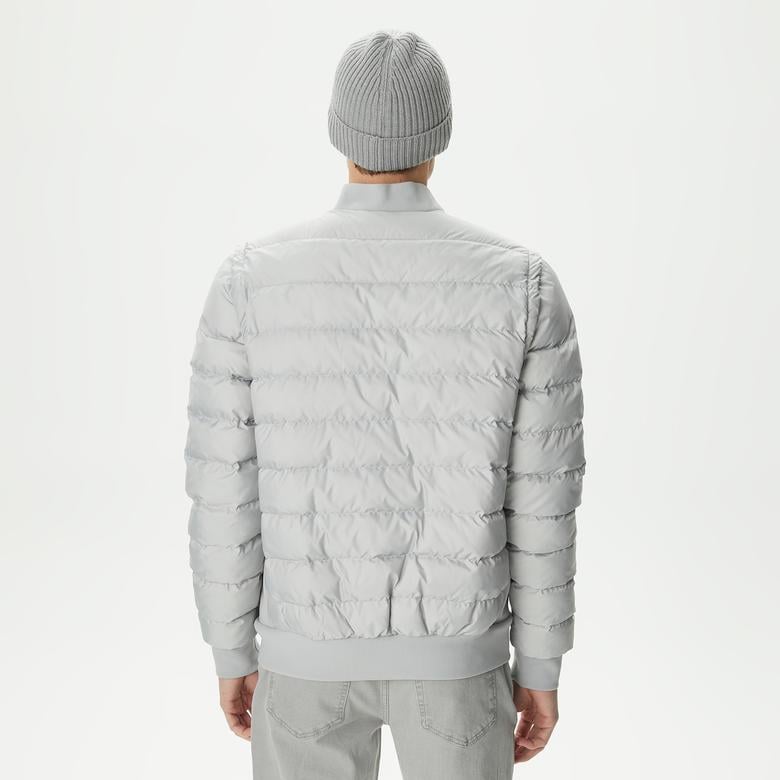 Erkek Kapitone Gri Mont