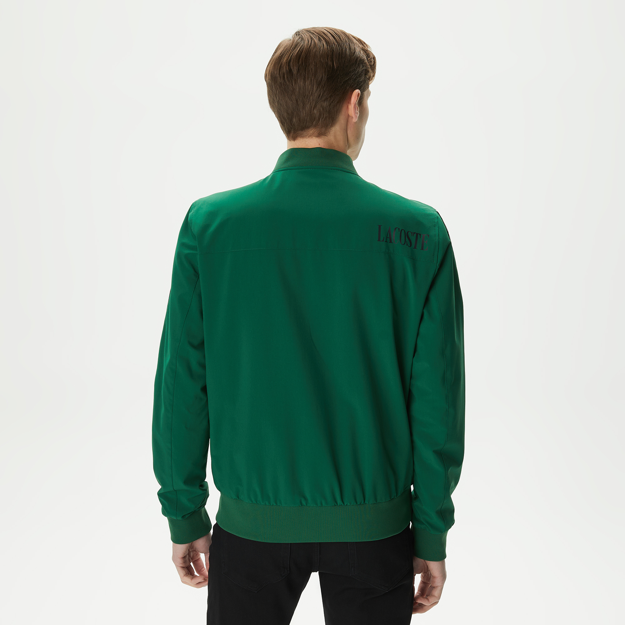 Erkek Baskılı Yeşil Bomber Ceket52BH0410| Occasion