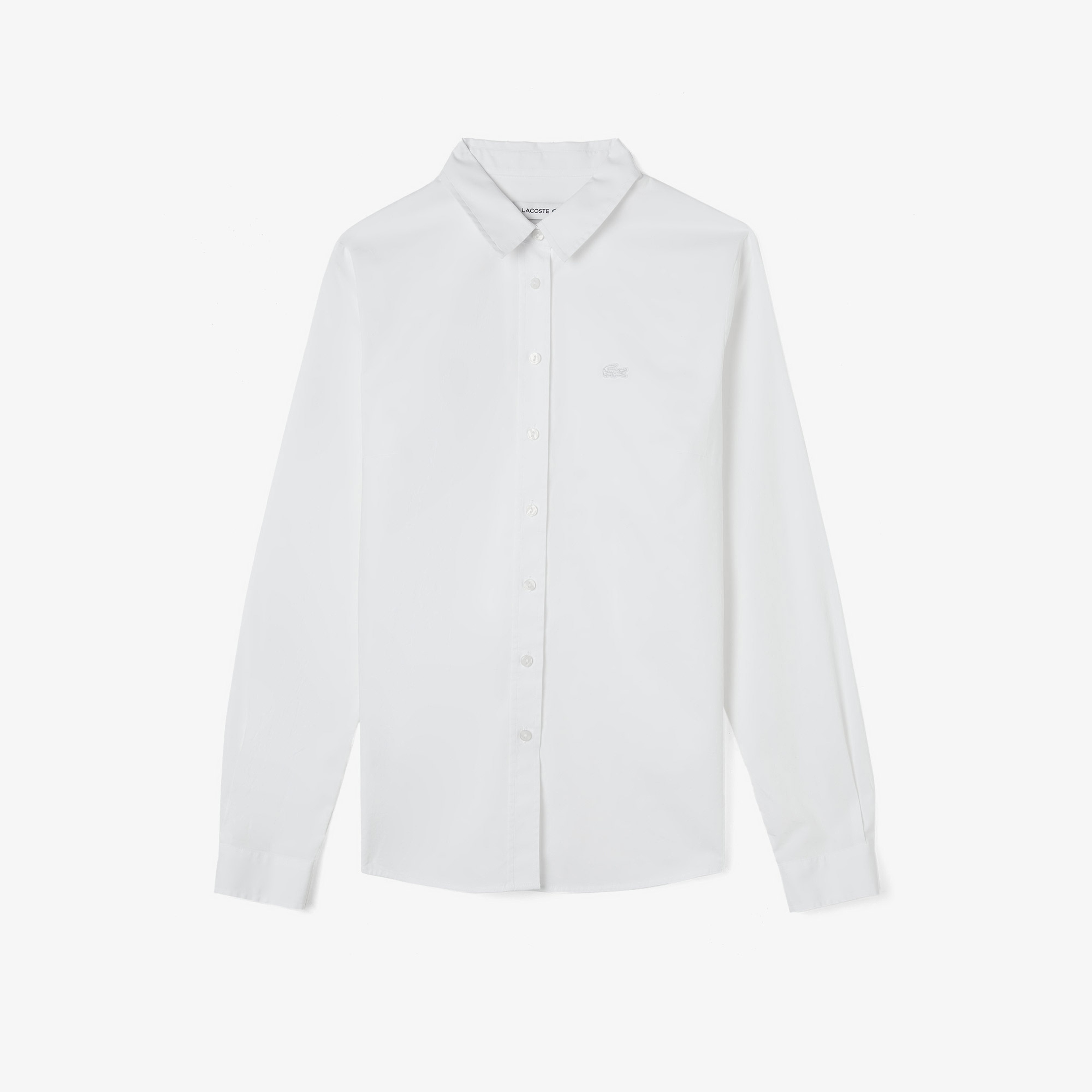 Kadın Slim Fit Beyaz Gömlek