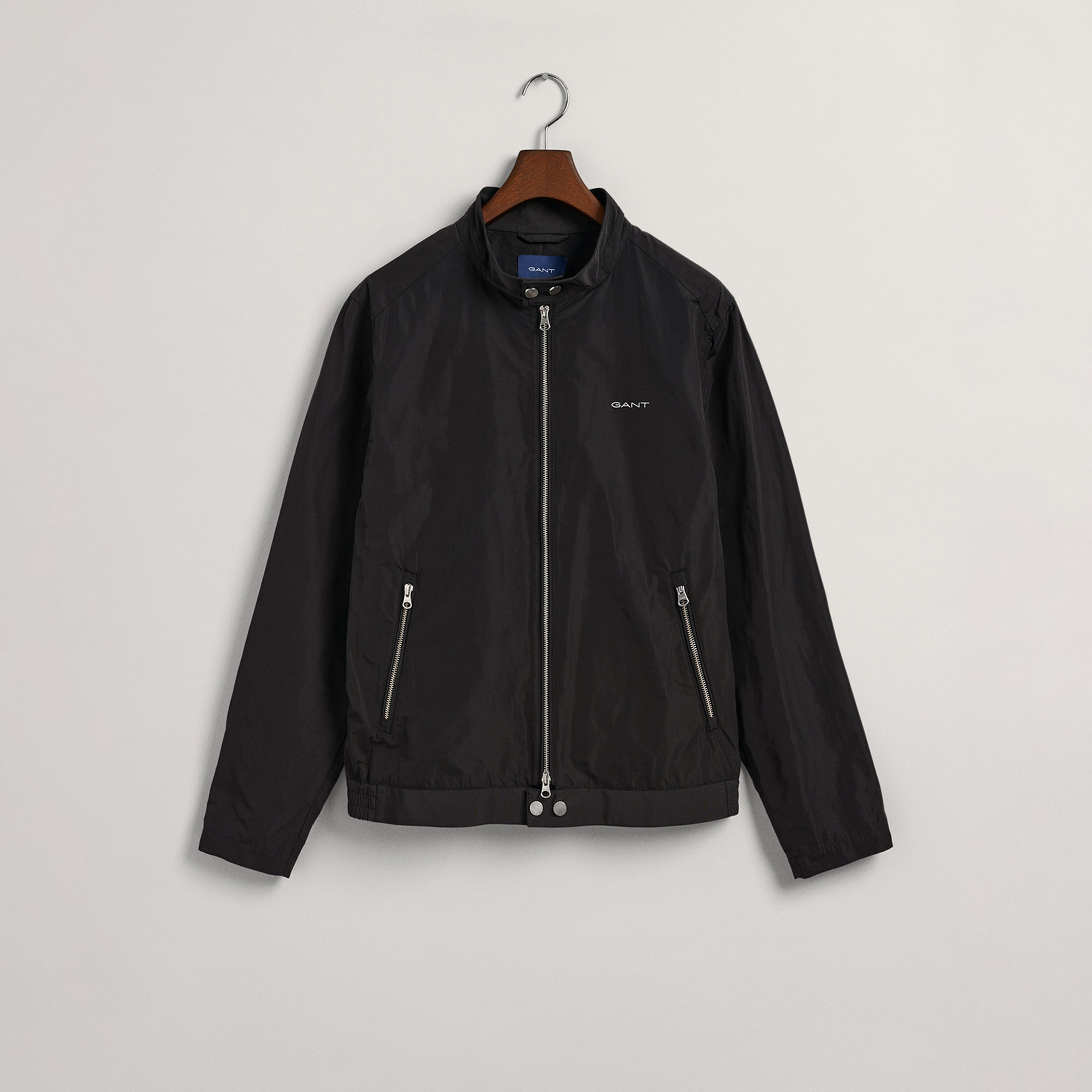 GANT Erkek Siyah Regular Fit Fermuarlı Ceket