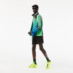 Active Erkek Dik Yaka Baskılı Yeşil Mont