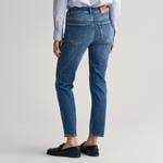 GANT Kadın Mavi Slim Fit Jean Pantolon