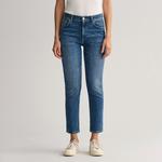 GANT Kadın Mavi Slim Fit Jean Pantolon