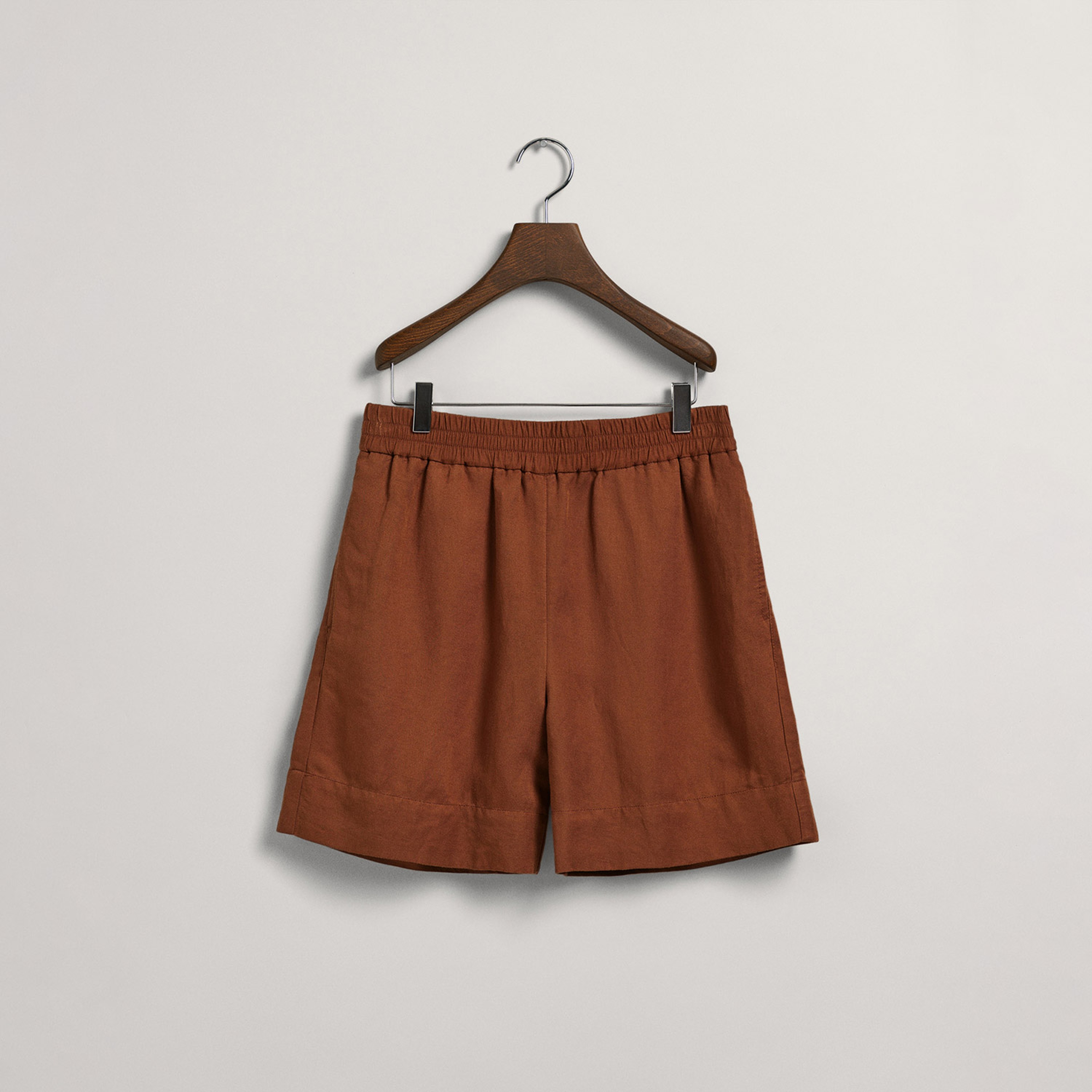 GANT Kadın Kahverengi Relaxed Fit Şort