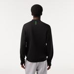 Erkek Classic Fit Bisiklet Yaka Siyah Sweatshirt
