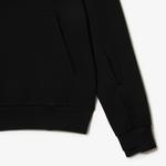 Erkek Classic Fit Bisiklet Yaka Siyah Sweatshirt
