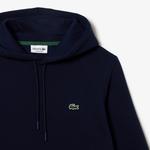 Erkek Classic Fit Kapüşonlu Lacivert Sweatshirt