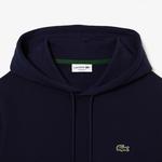 Erkek Classic Fit Kapüşonlu Lacivert Sweatshirt