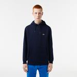 Erkek Classic Fit Kapüşonlu Lacivert Sweatshirt