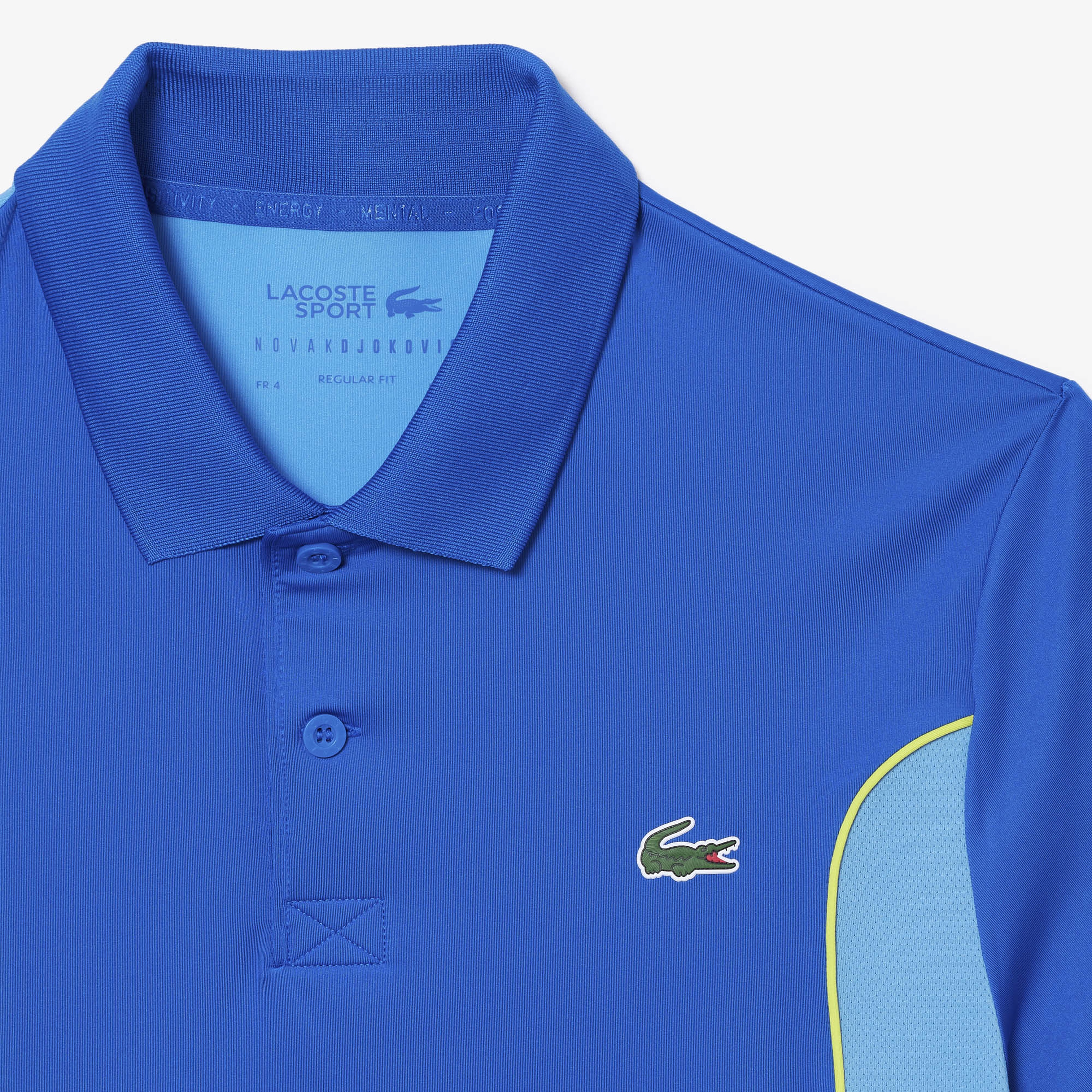 SPORT NOVAK DJOKOVIC Erkek Renk Bloklu Mavi Polo