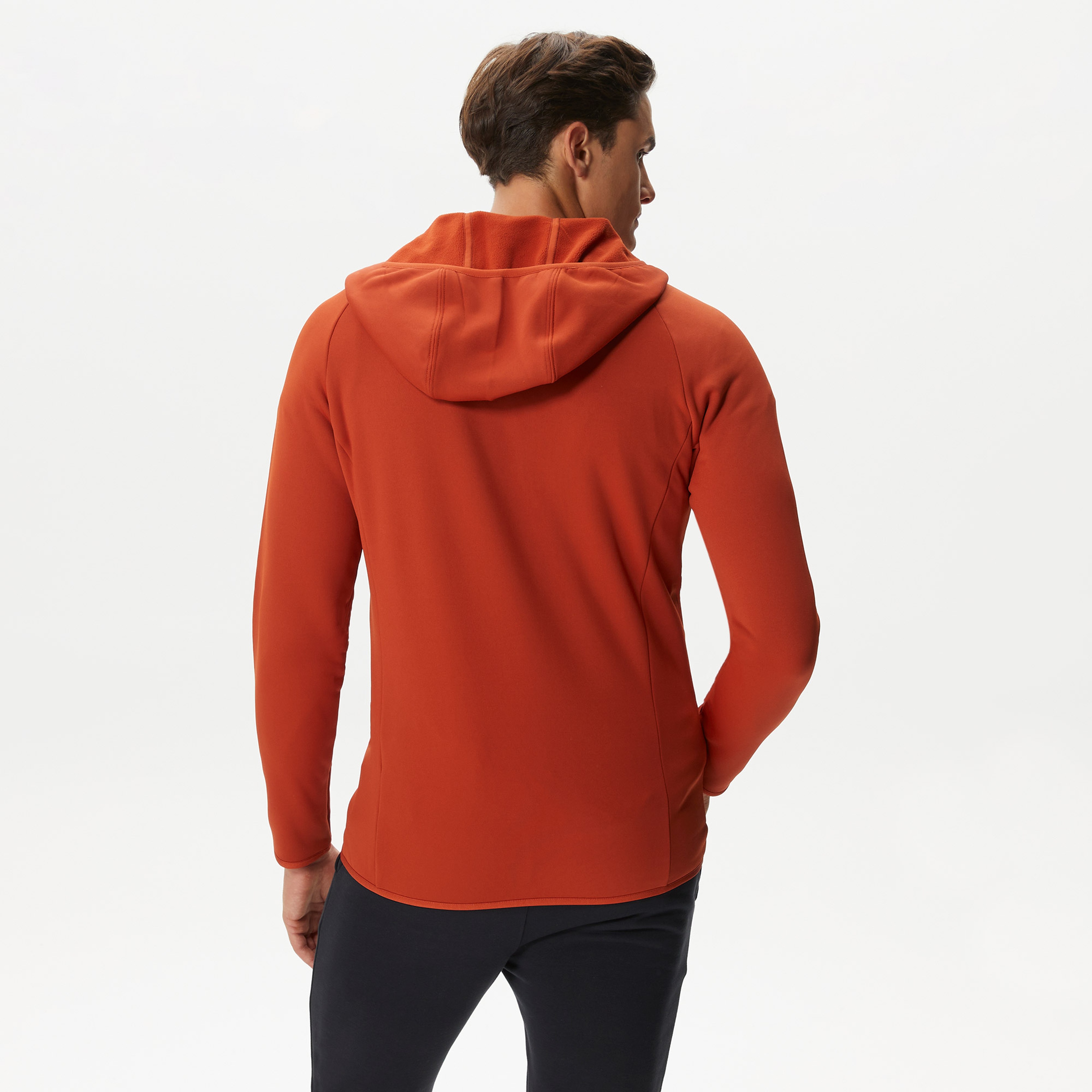 Jack Wolfskin Baiselberg Hooded Fz Erkek Kırmızı Mont