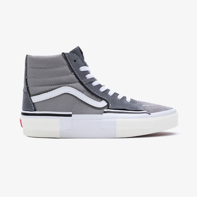 Vans Vans Sk8-Hi Reconstruct Unisex Gri Sneaker | Occasion Gri - 2. görsel