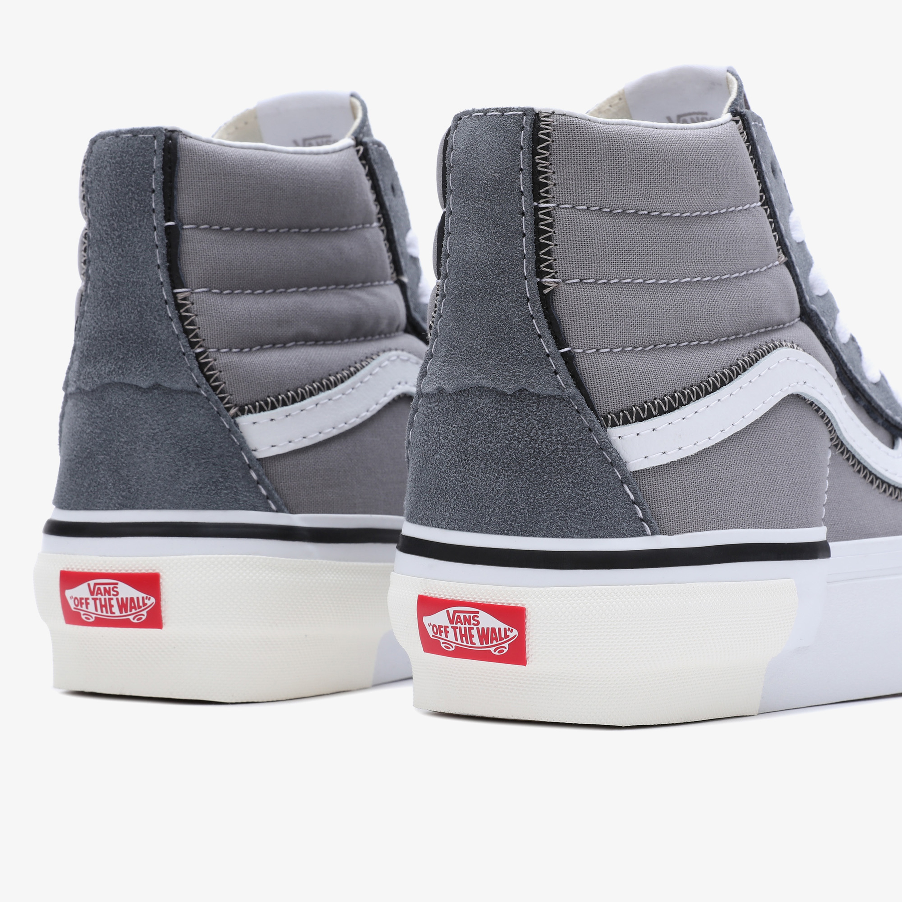 Vans Sk8-Hi Reconstruct Unisex Gri Sneaker