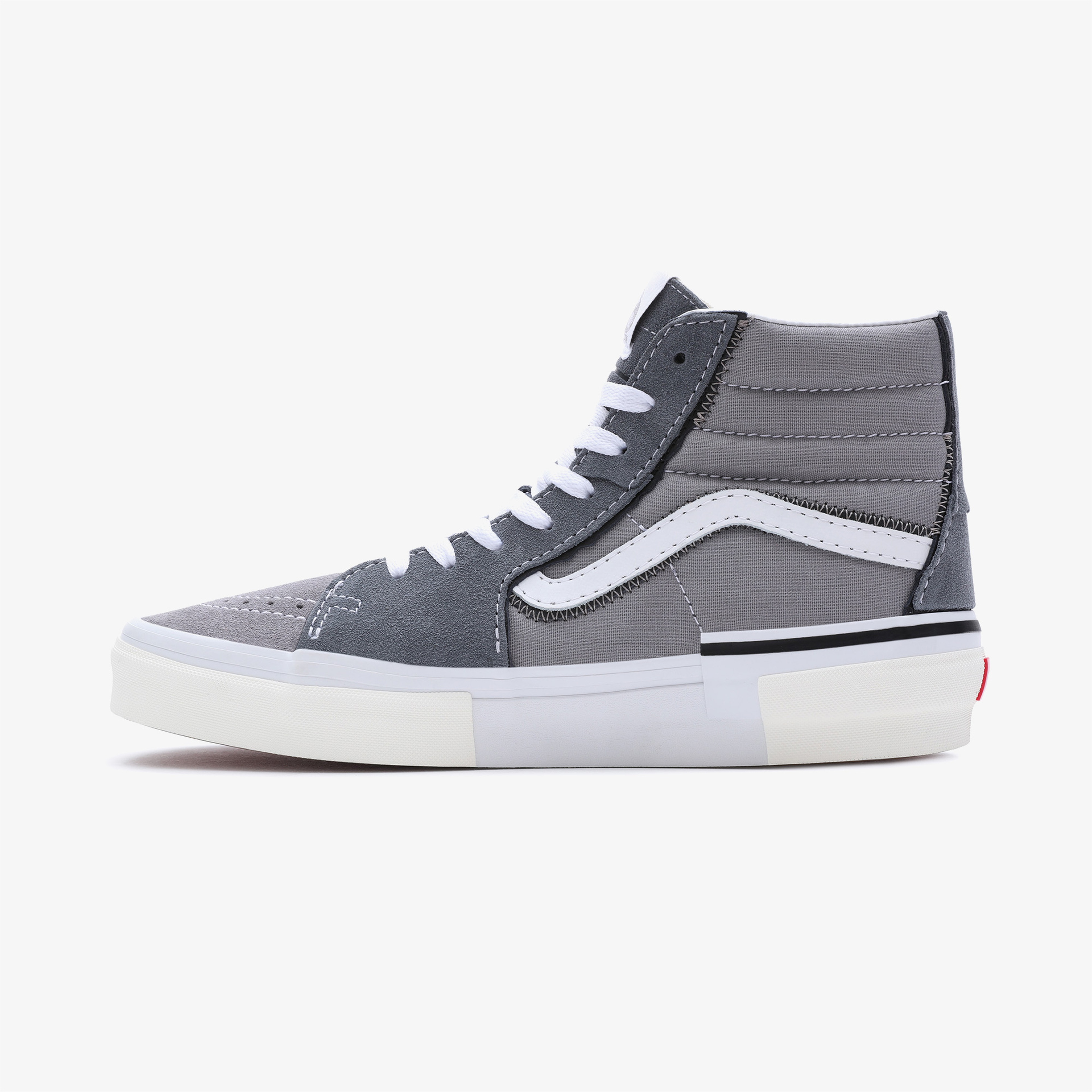 Vans Sk8-Hi Reconstruct Unisex Gri Sneaker