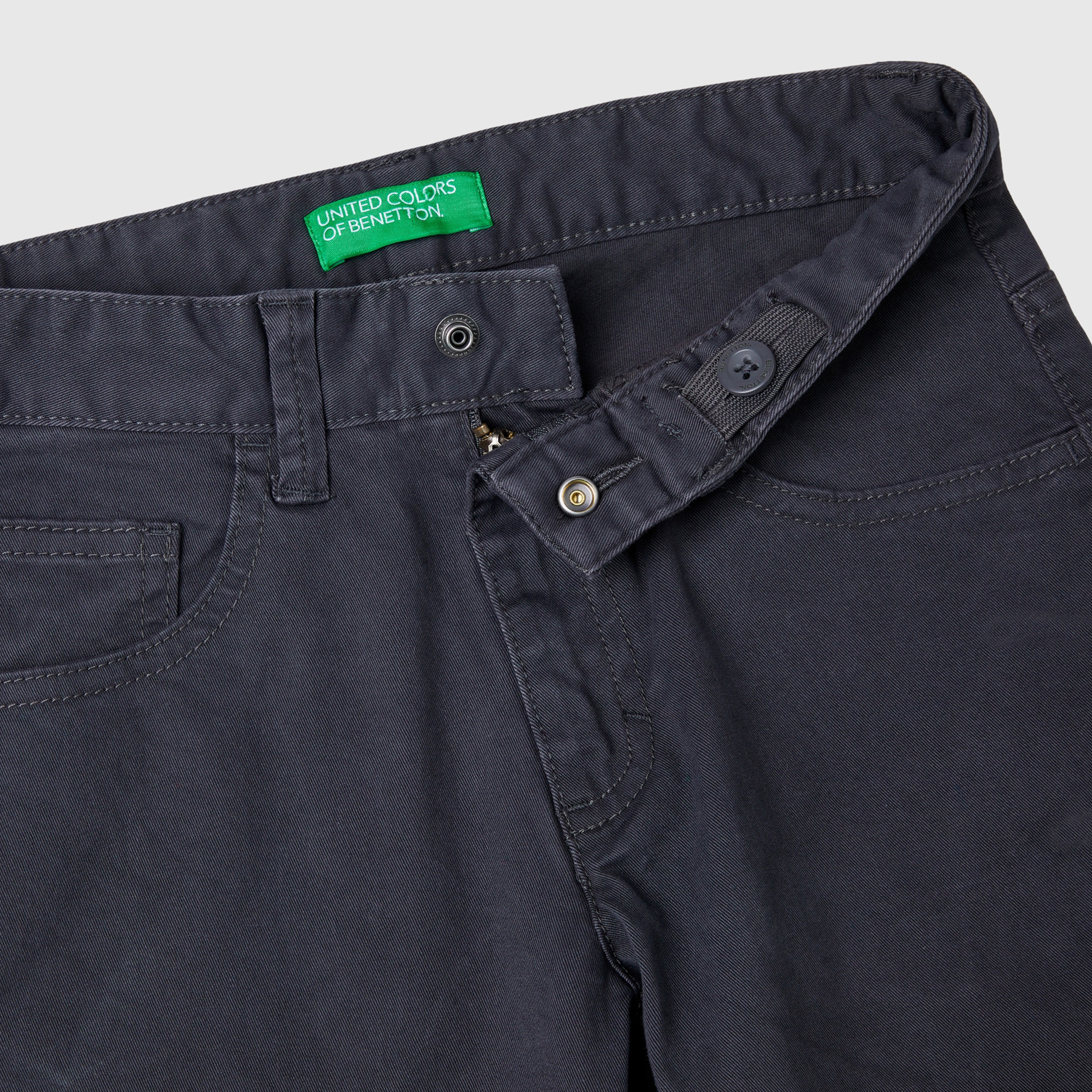 Benetton Çocuk Gri Pantolon