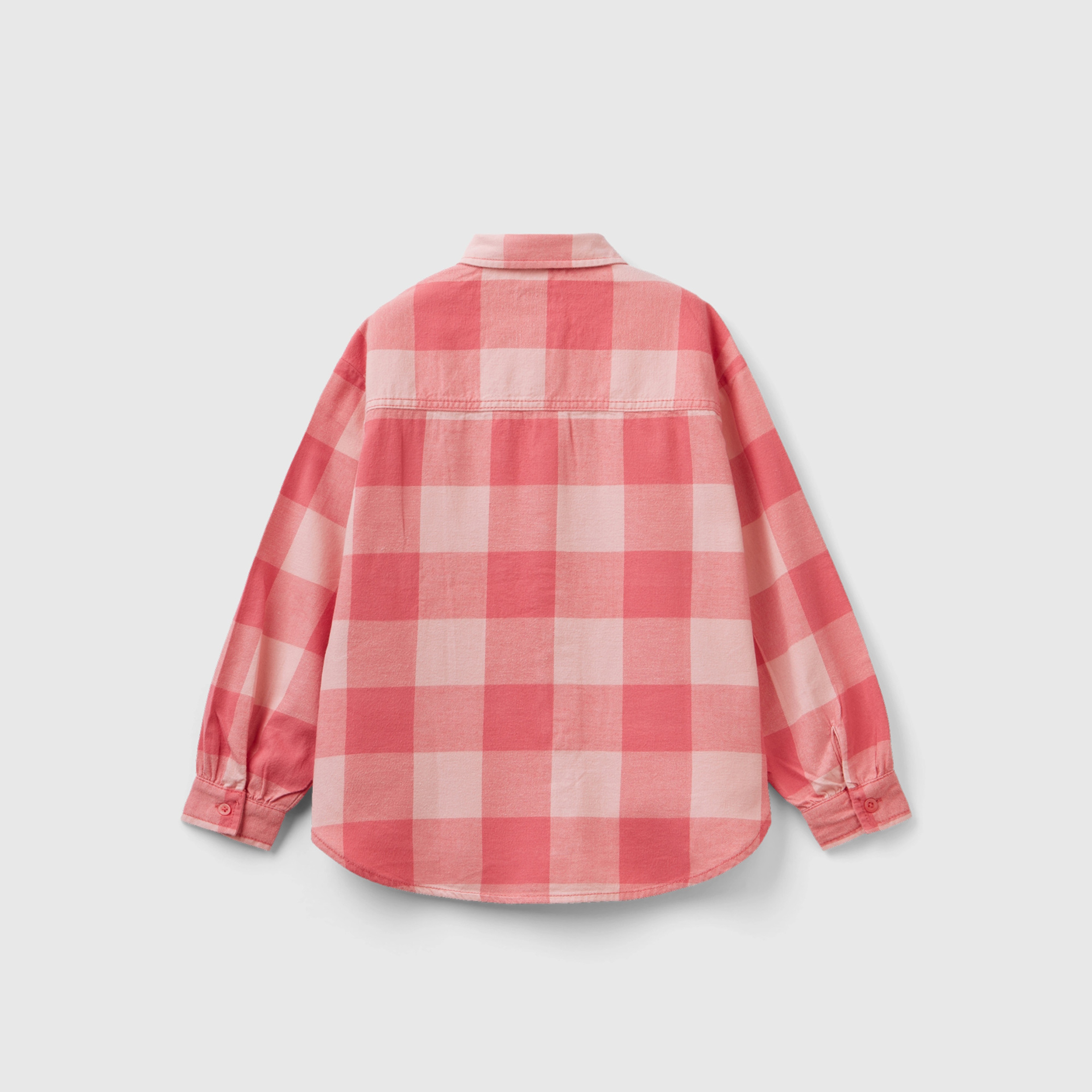 Benetton Çocuk Pembe Gömlek