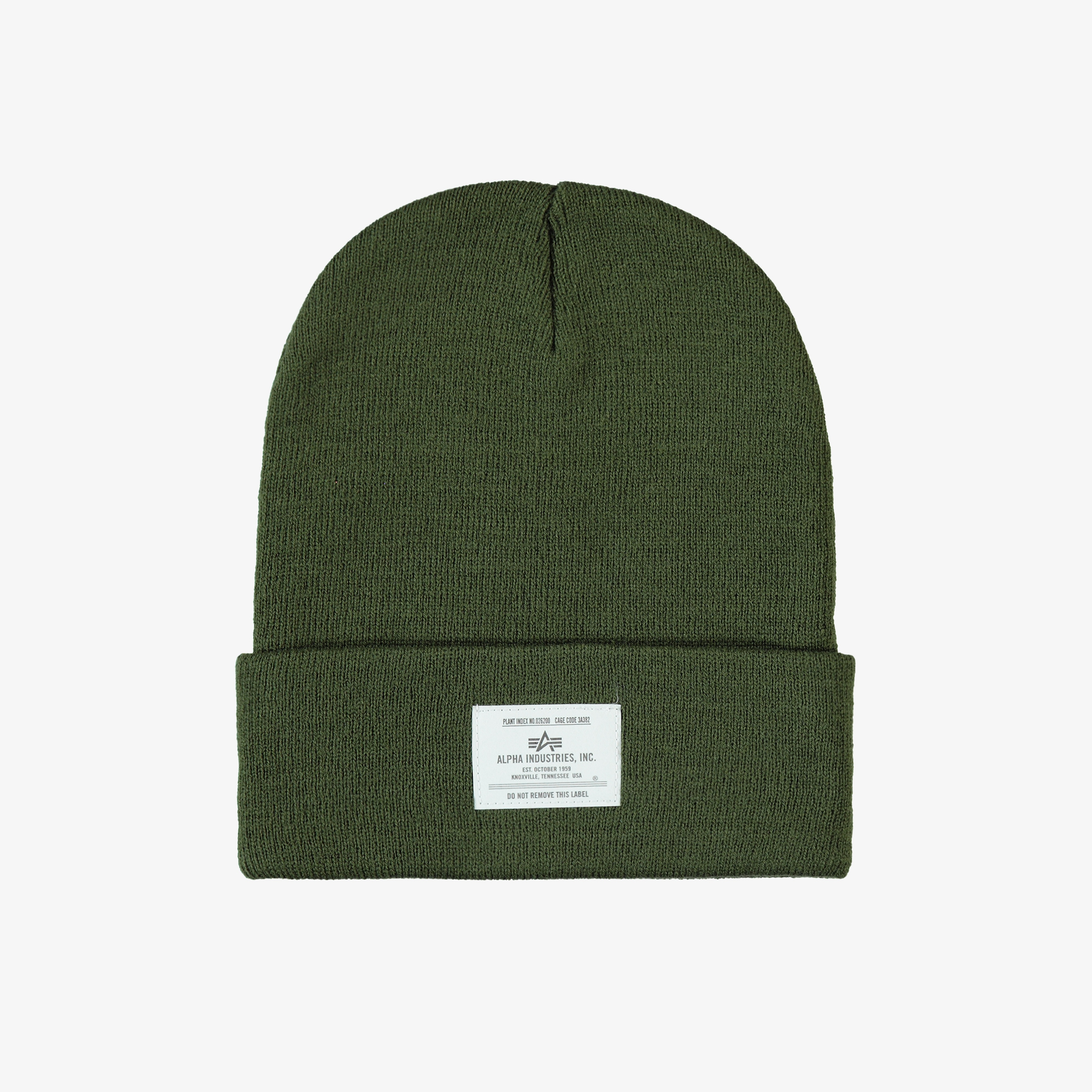 Alpha Industries Essential Unisex Yeşil Bere