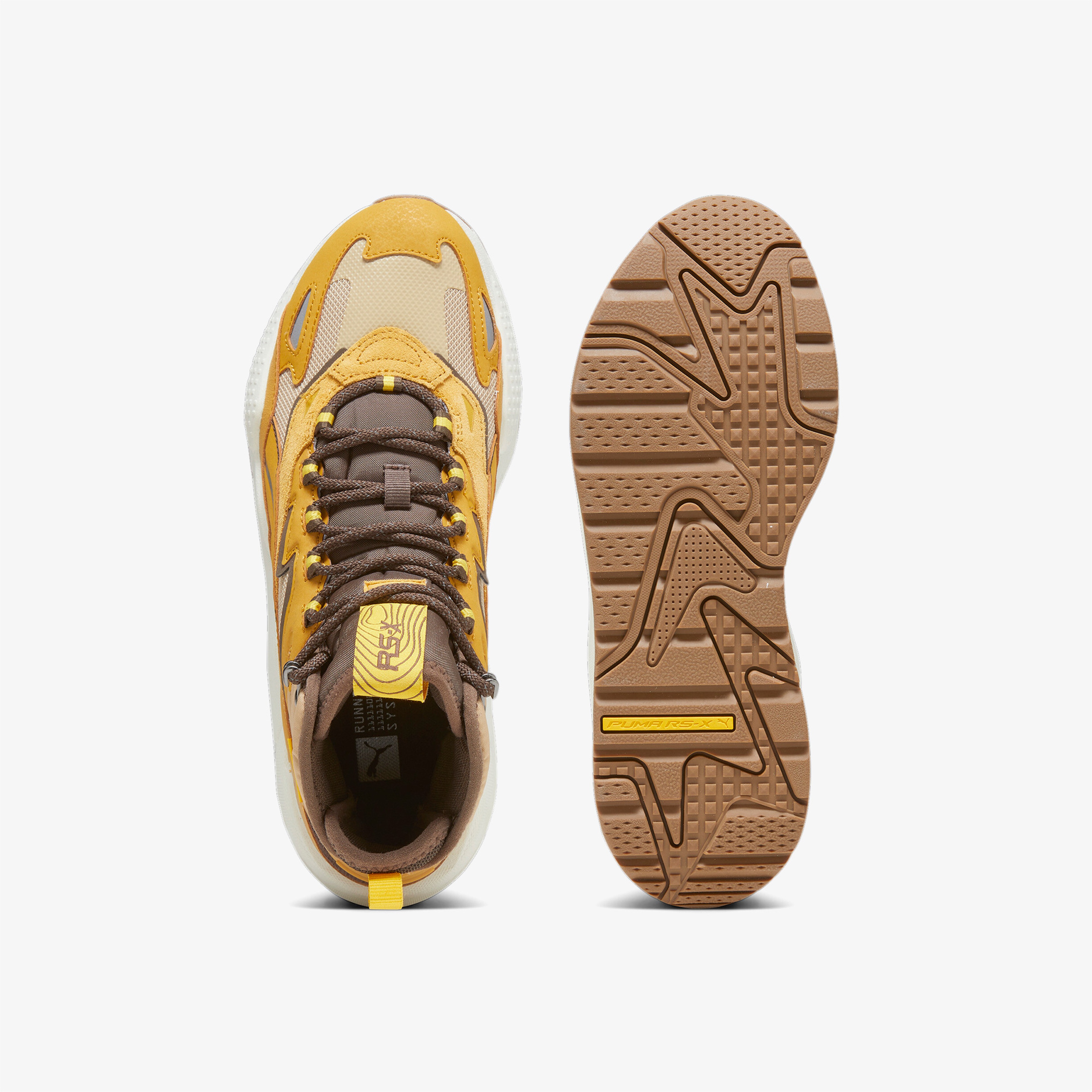 Puma RS-X Hi Erkek Kahverengi Spor Ayakkabı