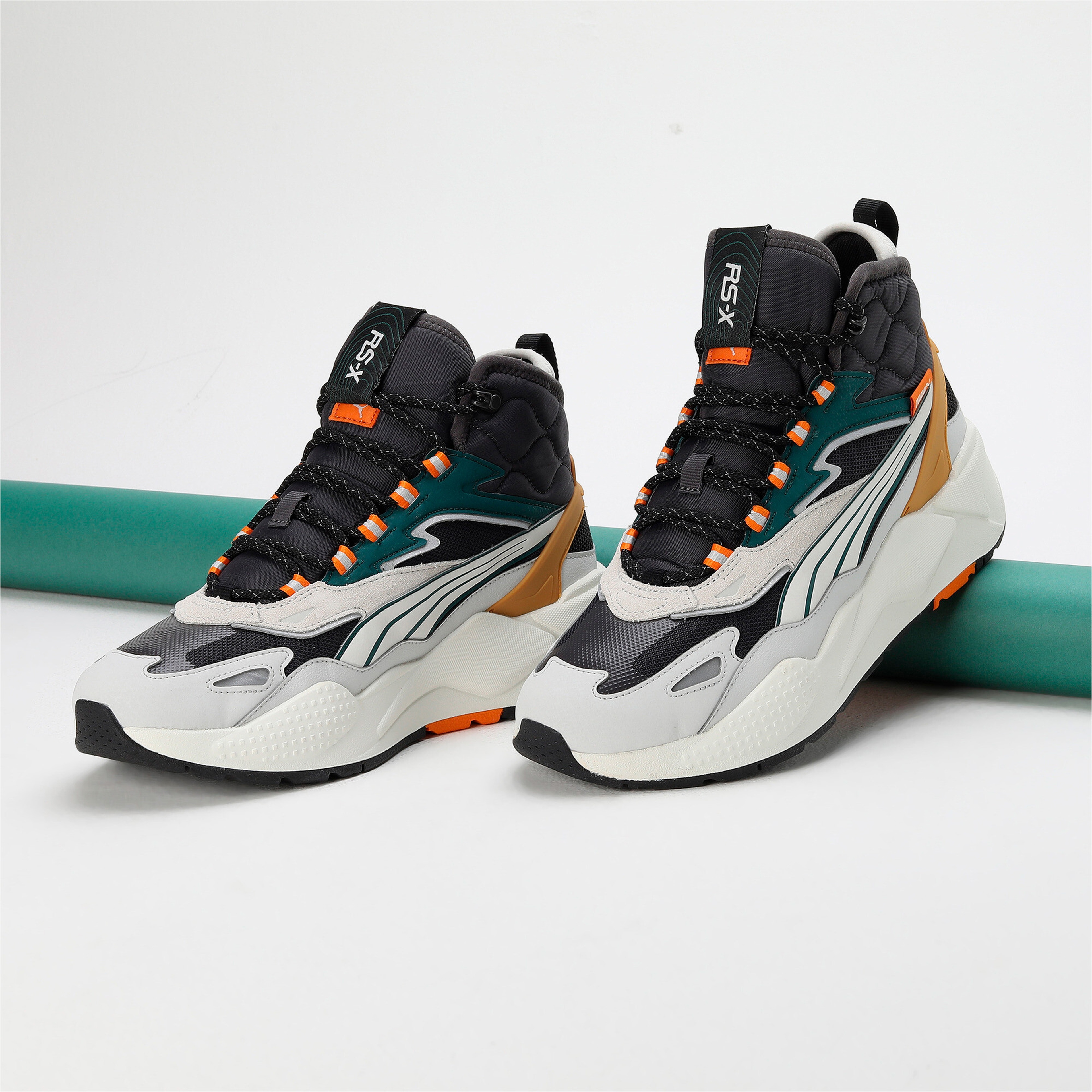 Puma RS-X Erkek Krem/Siyah Spor Ayakkabı