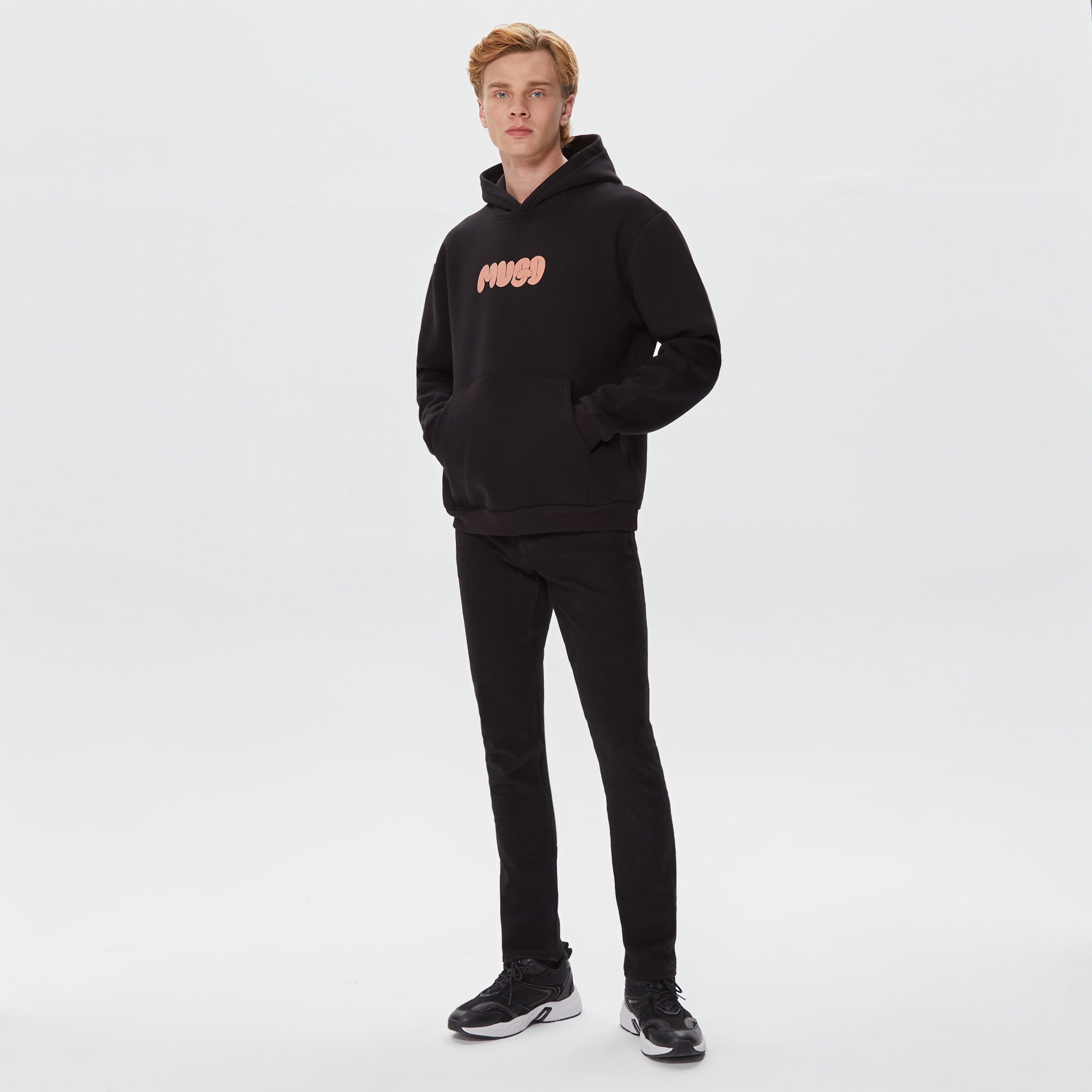 Mugo Erkek Siyah Sweatshirt