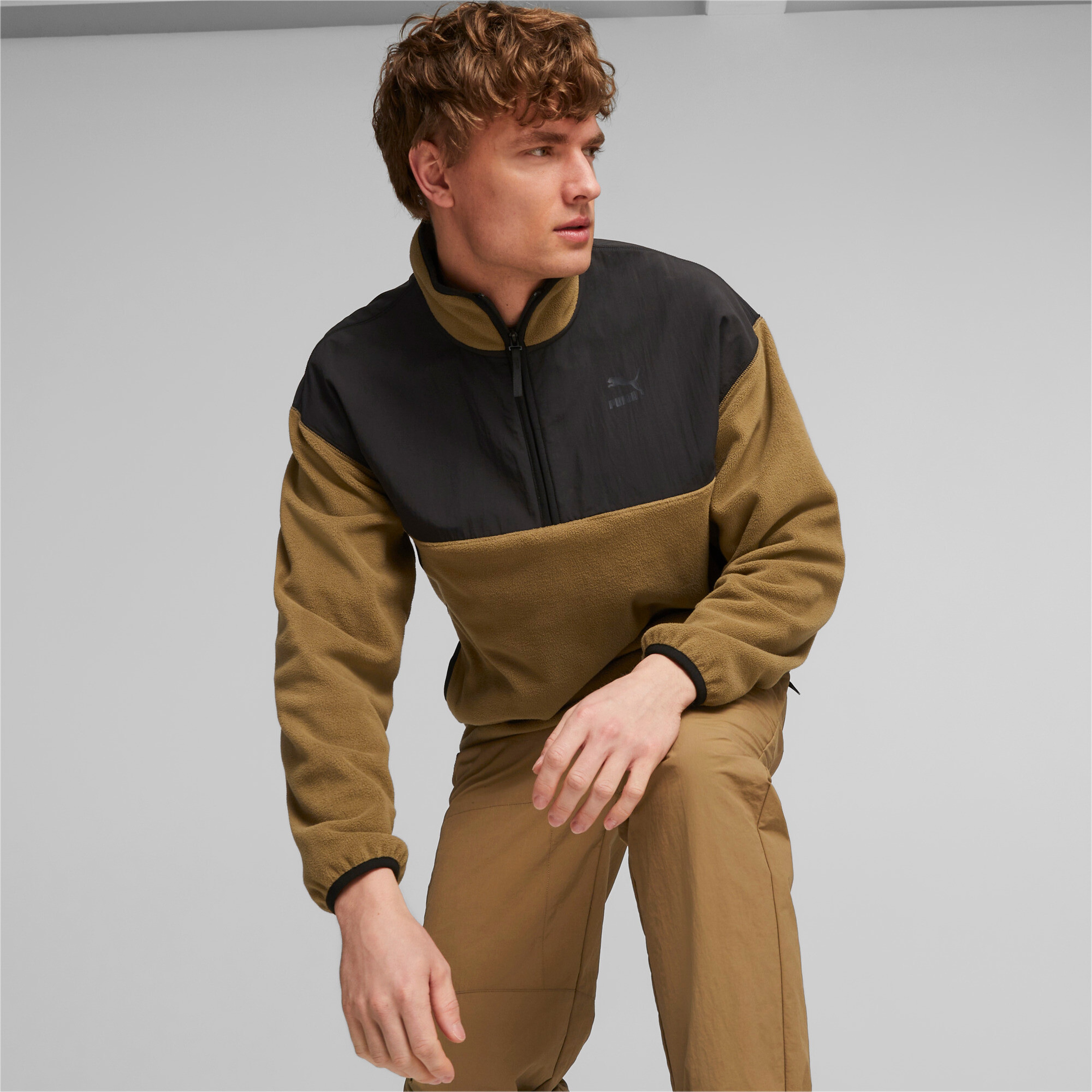 Puma Classics Erkek Kahverengi Sweatshirt