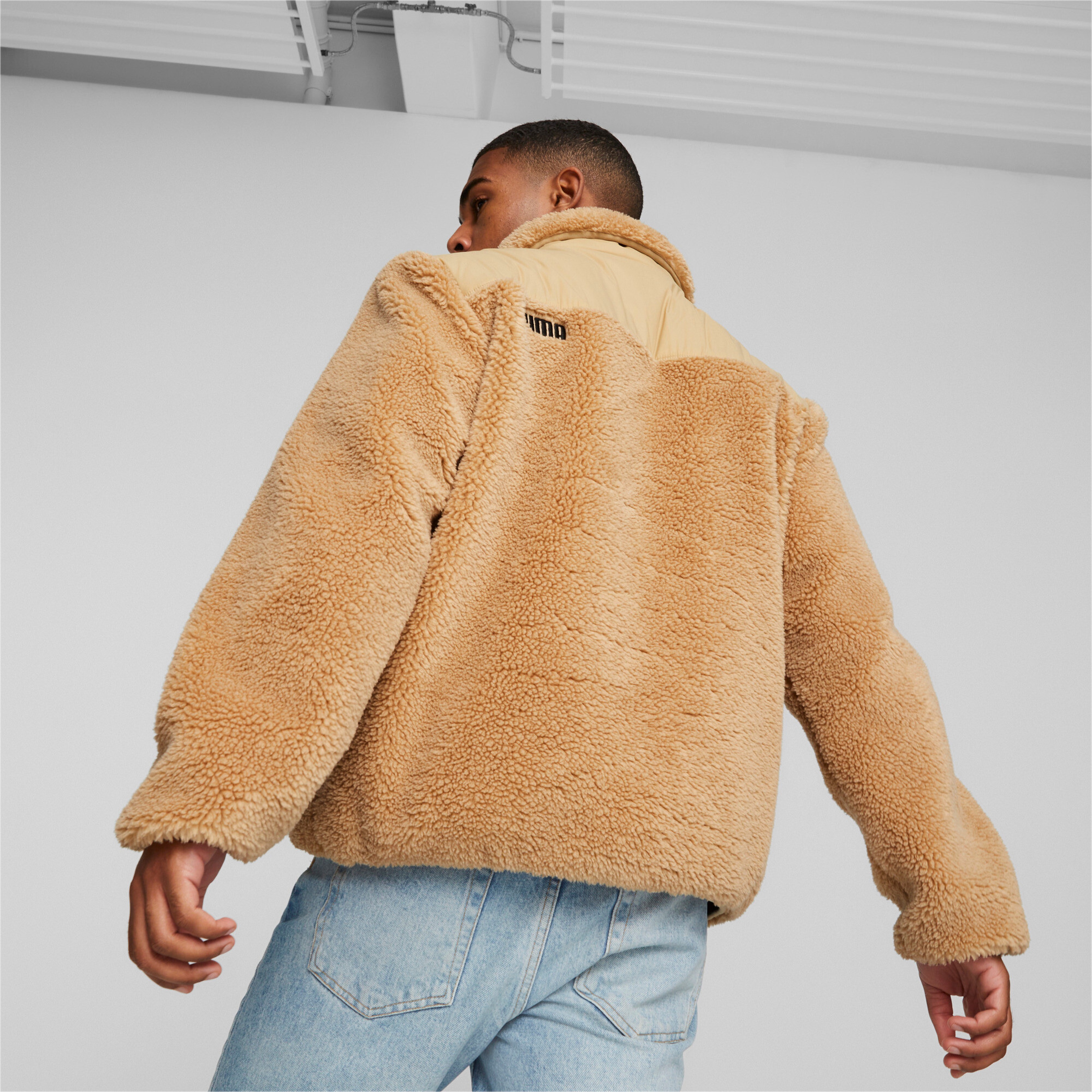 Puma Sherpa Erkek Kahverengi Ceket