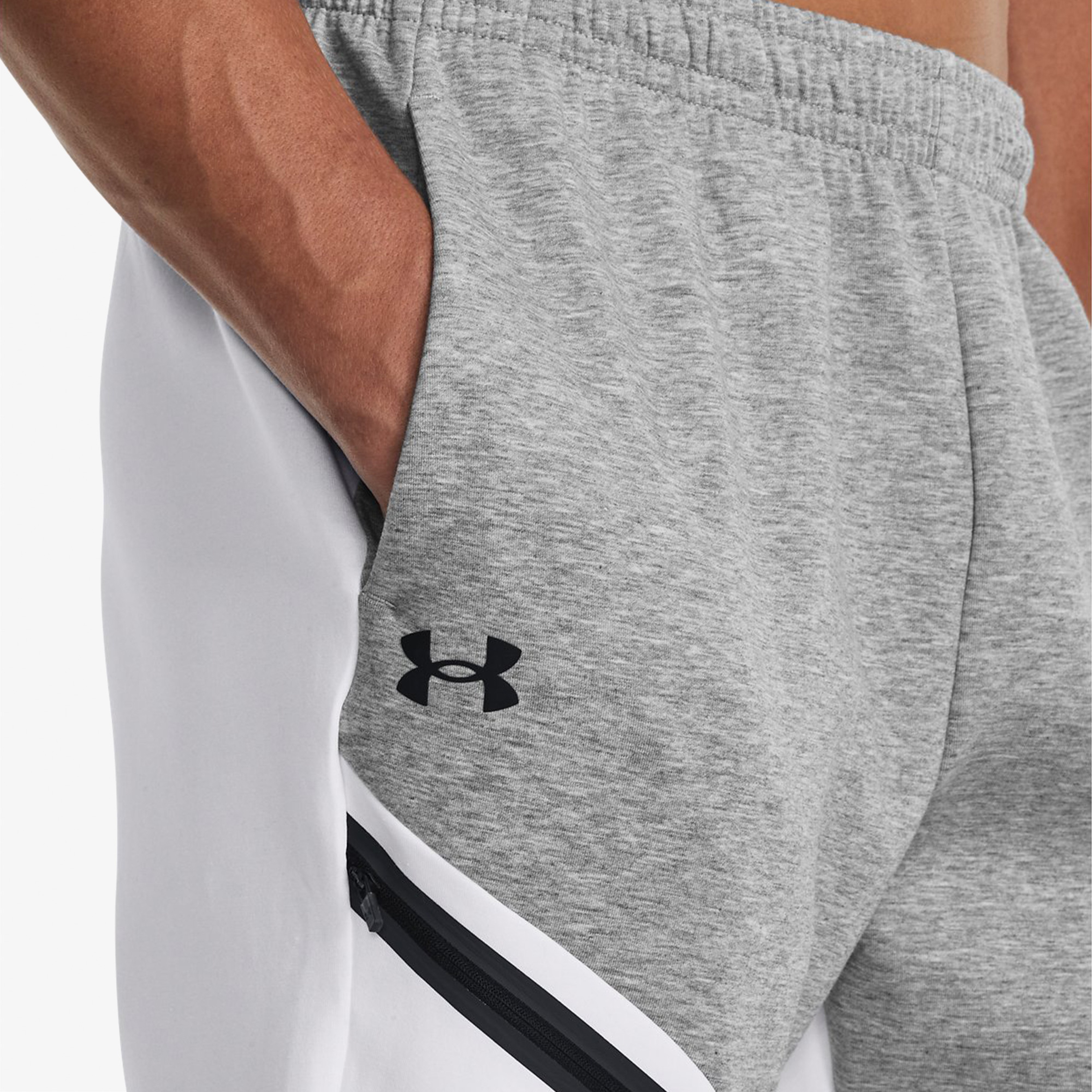Under Armour Unstoppable Fleece Erkek Gri Eşofman Altı