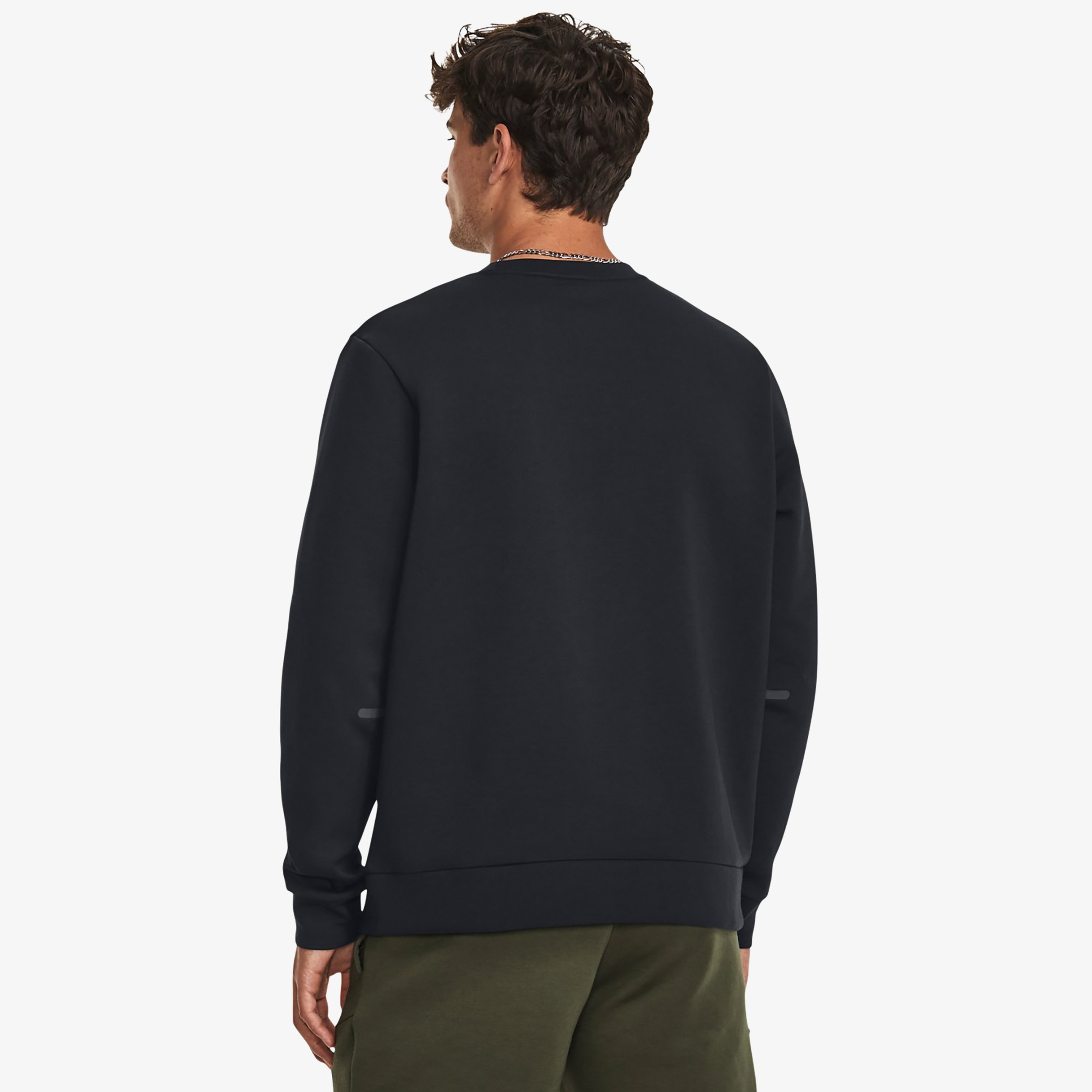 Under Armour Unstoppable Fleece Erkek Siyah Sweatshirt