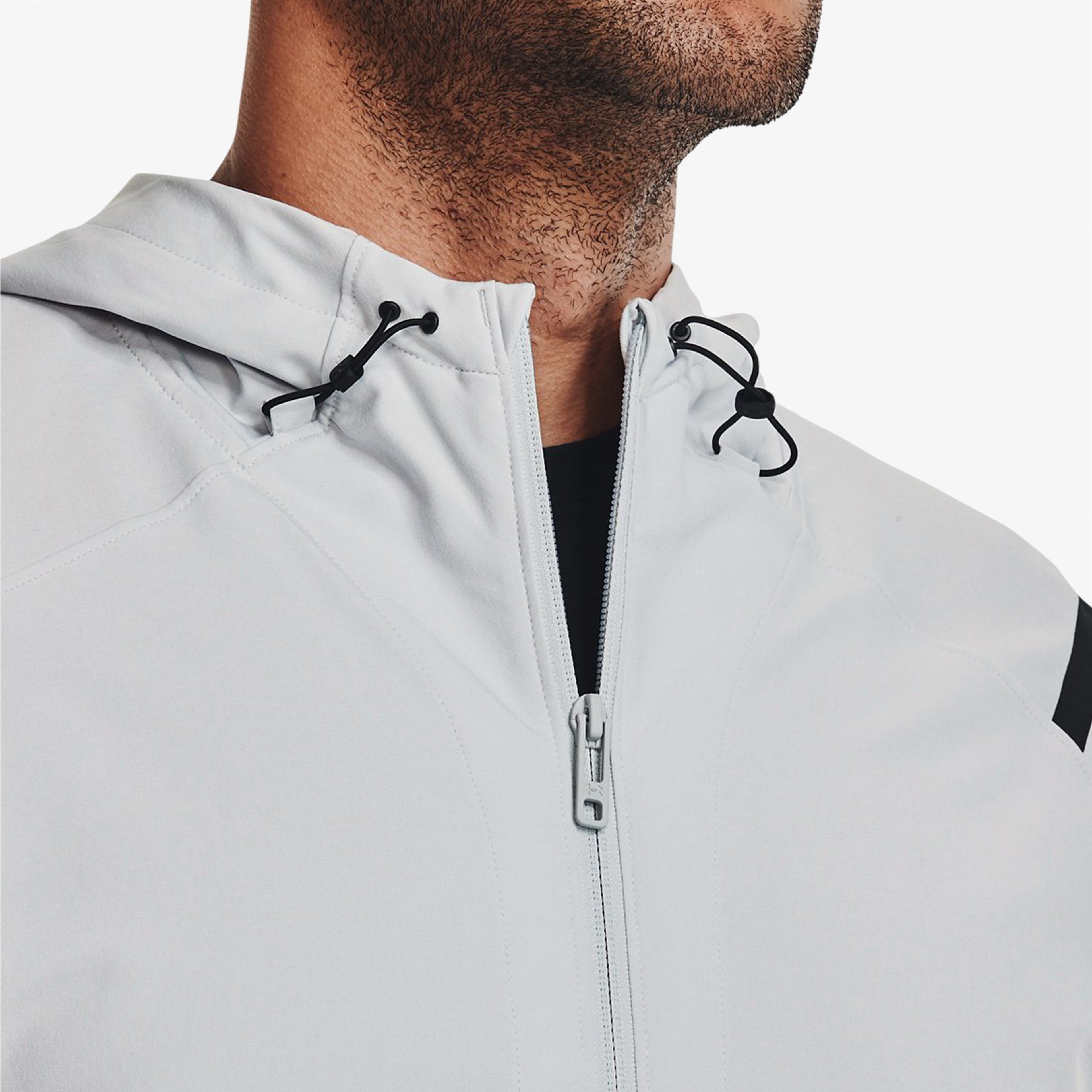 Under Armour Unstoppable Erkek Gri Rüzgarlık