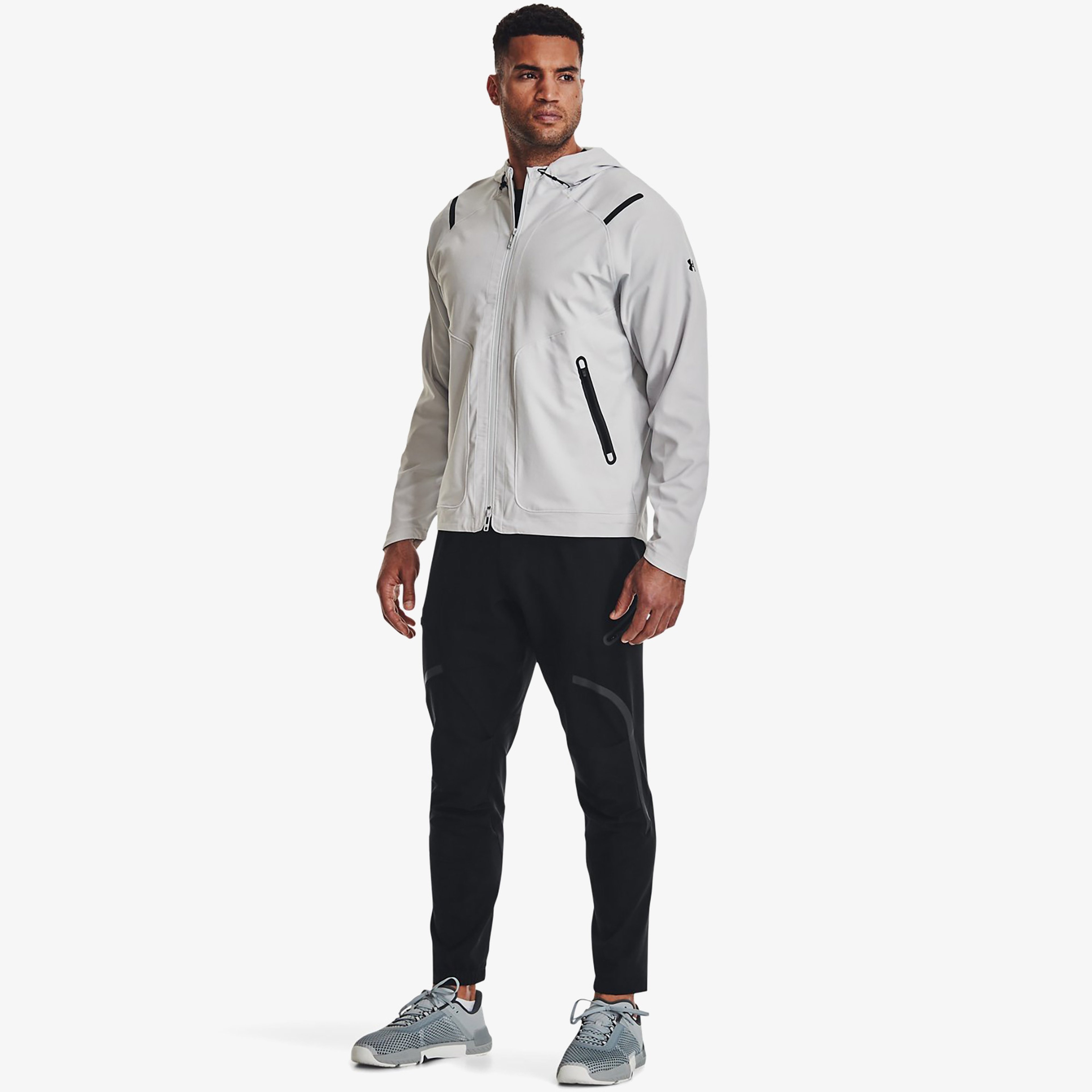 Under Armour Unstoppable Erkek Gri Rüzgarlık