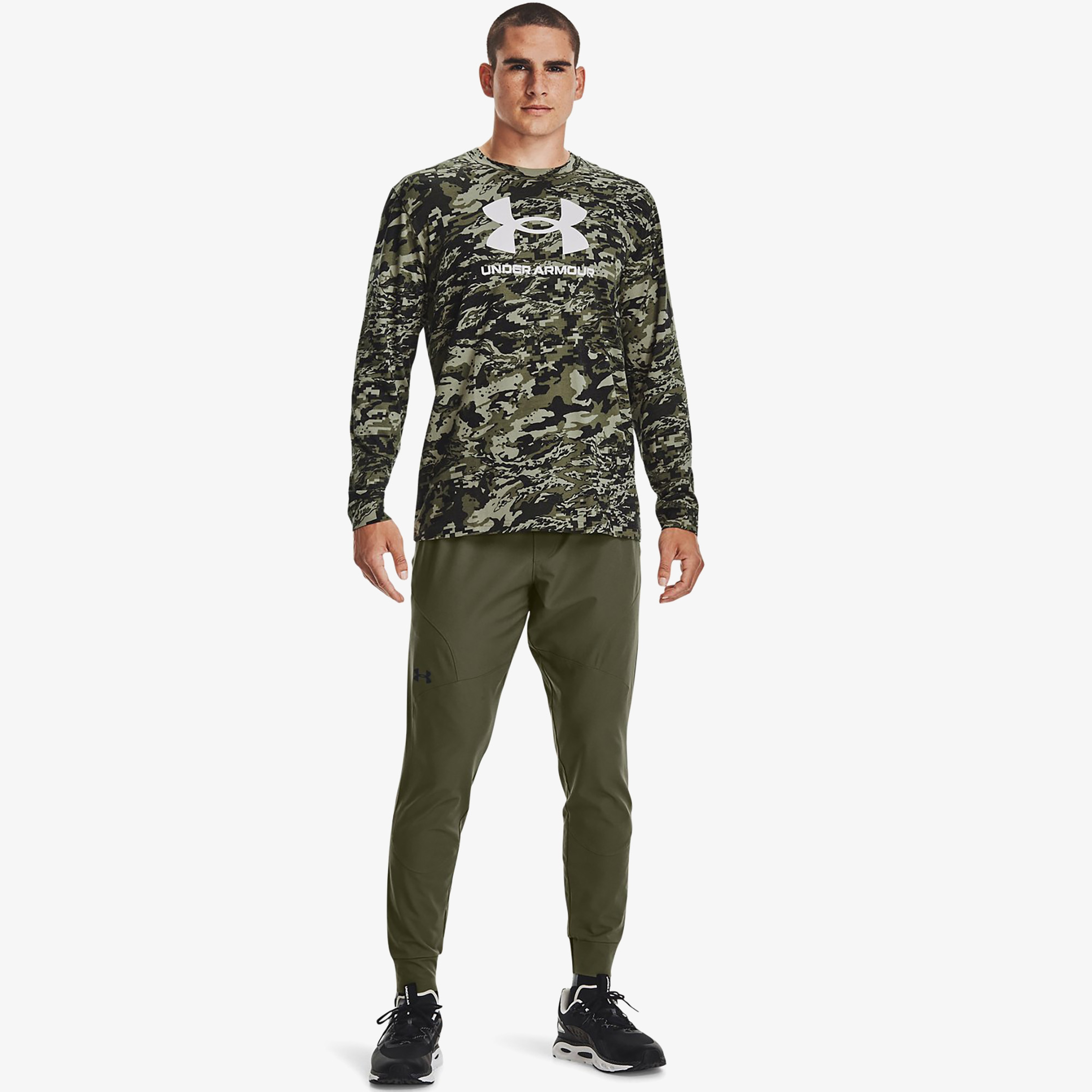 Under Armour Unstoppable Erkek Yeşil Eşofman Altı