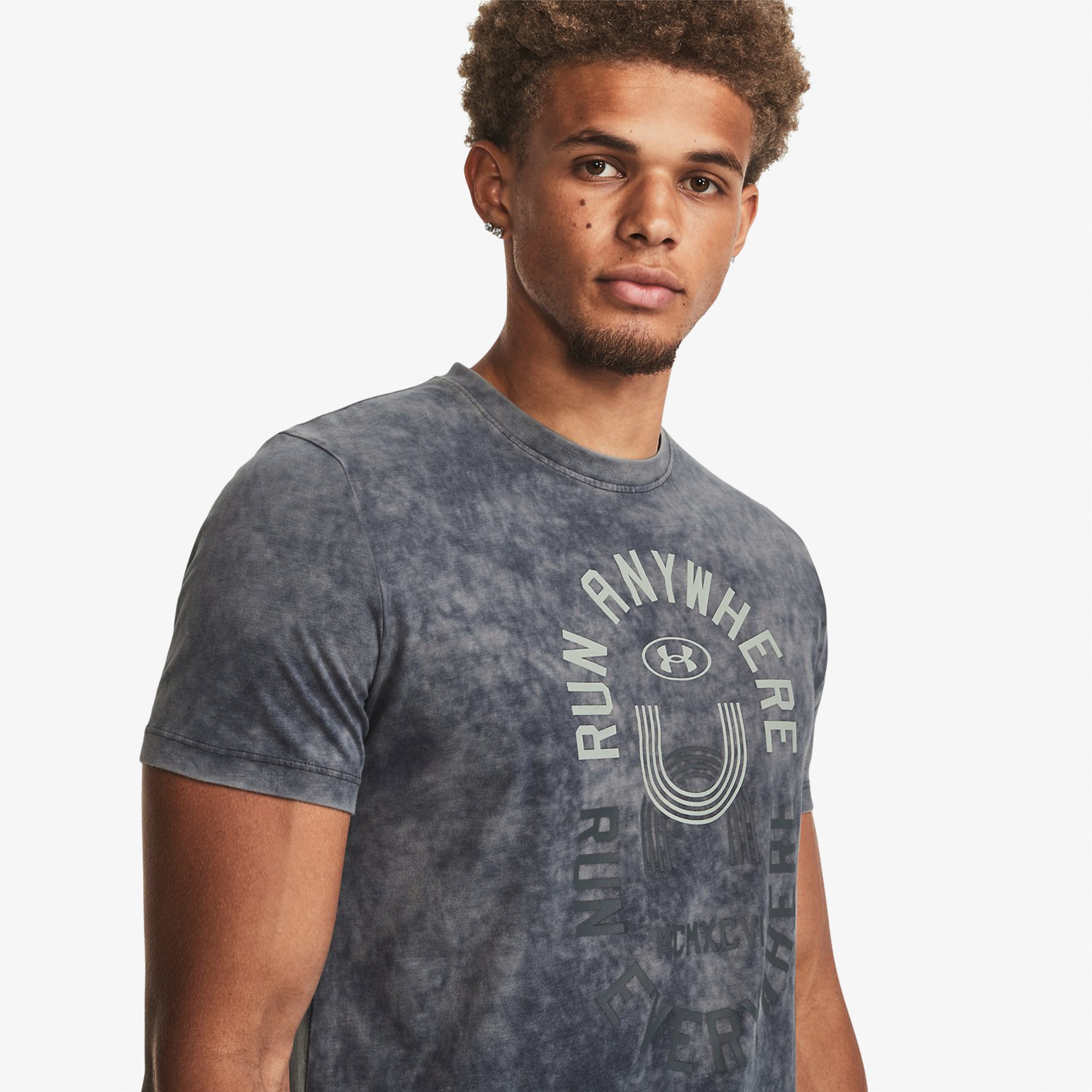 Under Armour Erkek Siyah T-Shirt