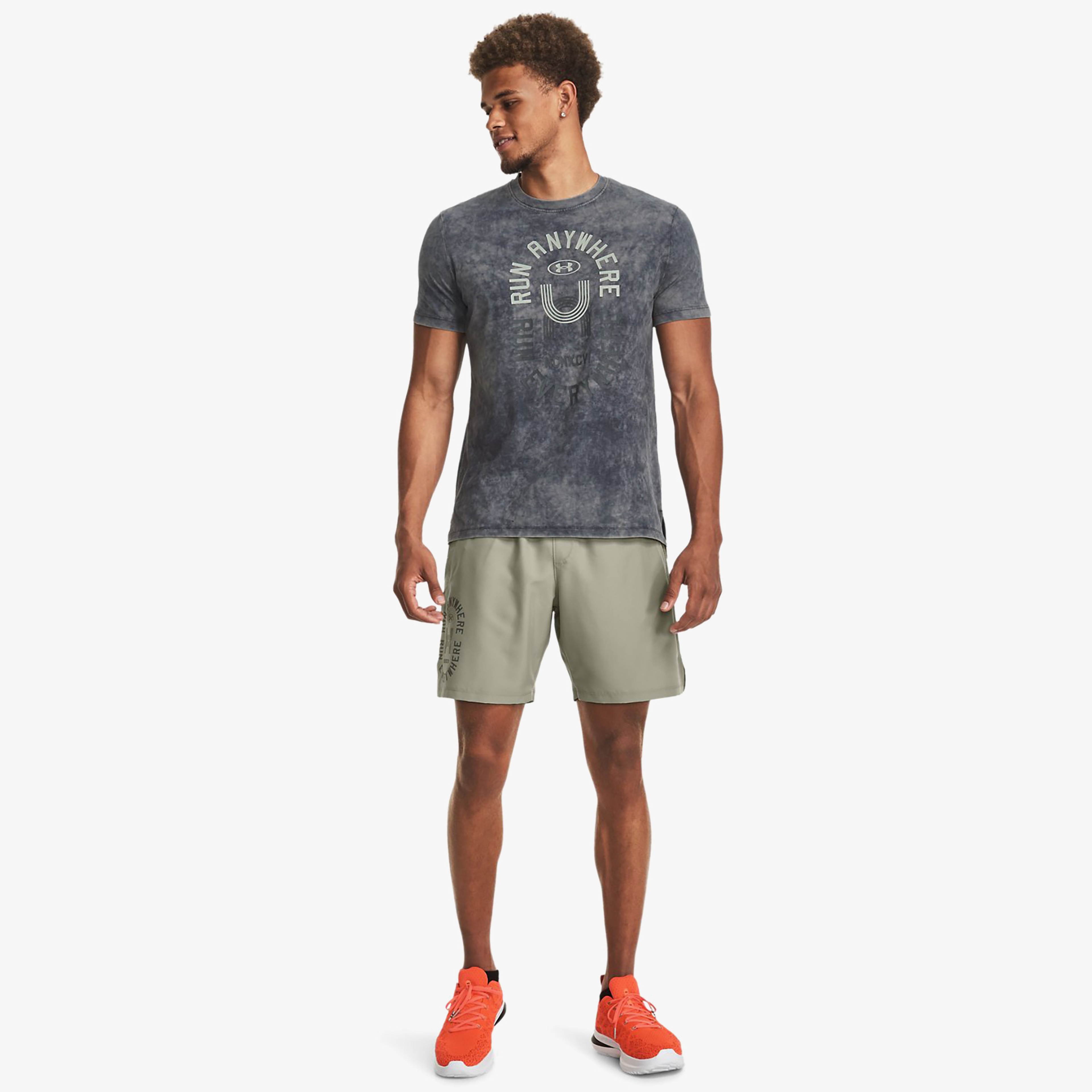 Under Armour Erkek Siyah T-Shirt