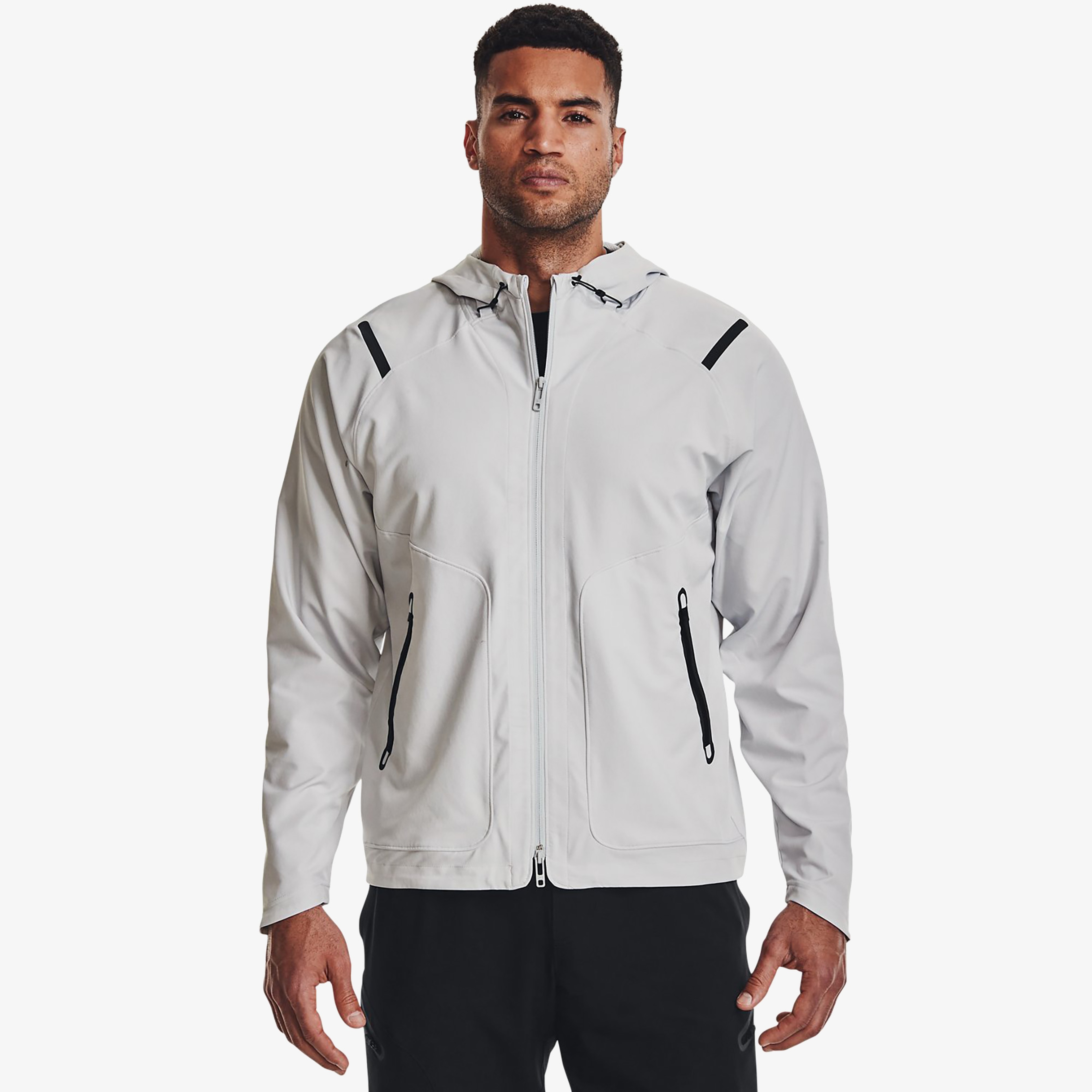 Under Armour Unstoppable Erkek Gri Rüzgarlık