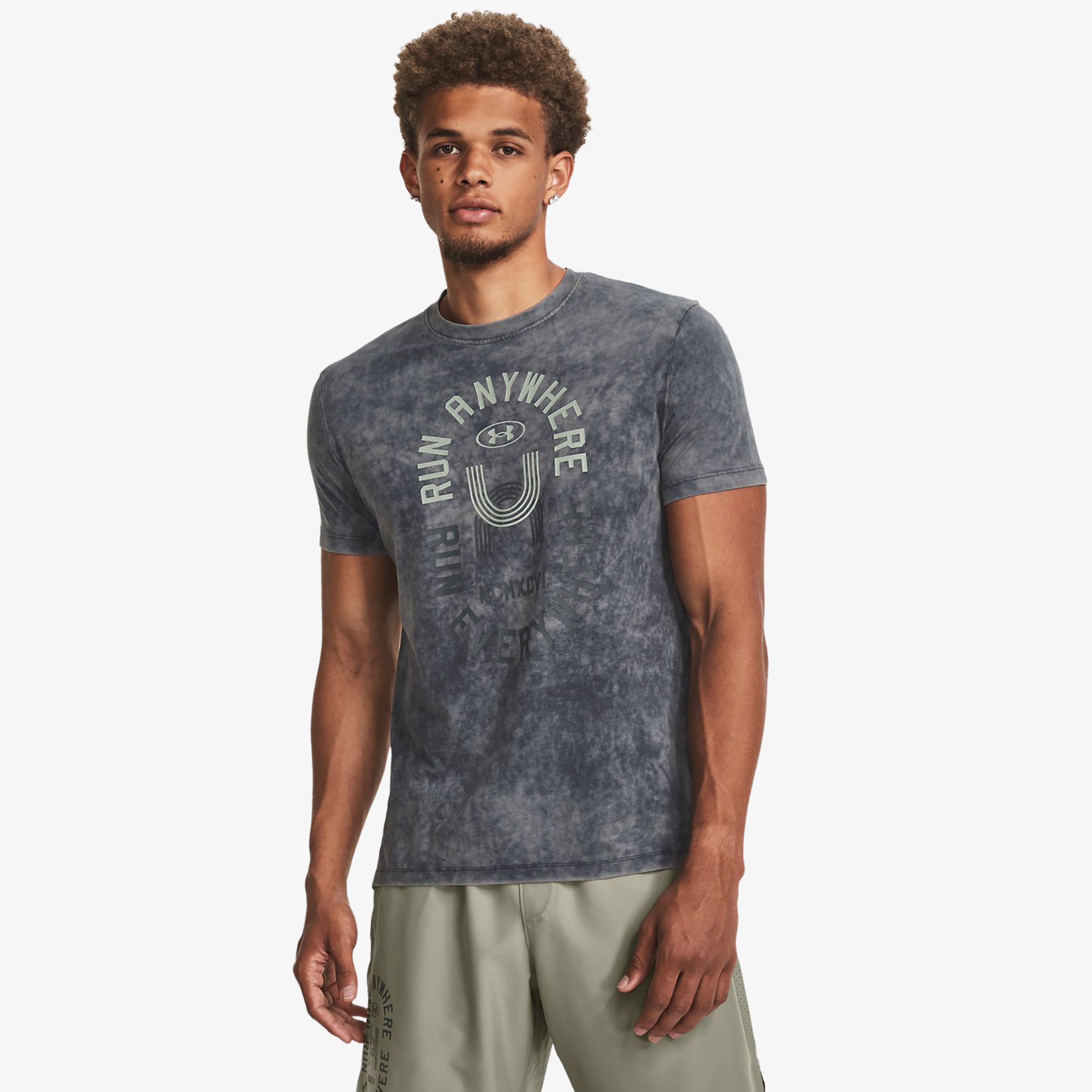 Under Armour Erkek Siyah T-Shirt