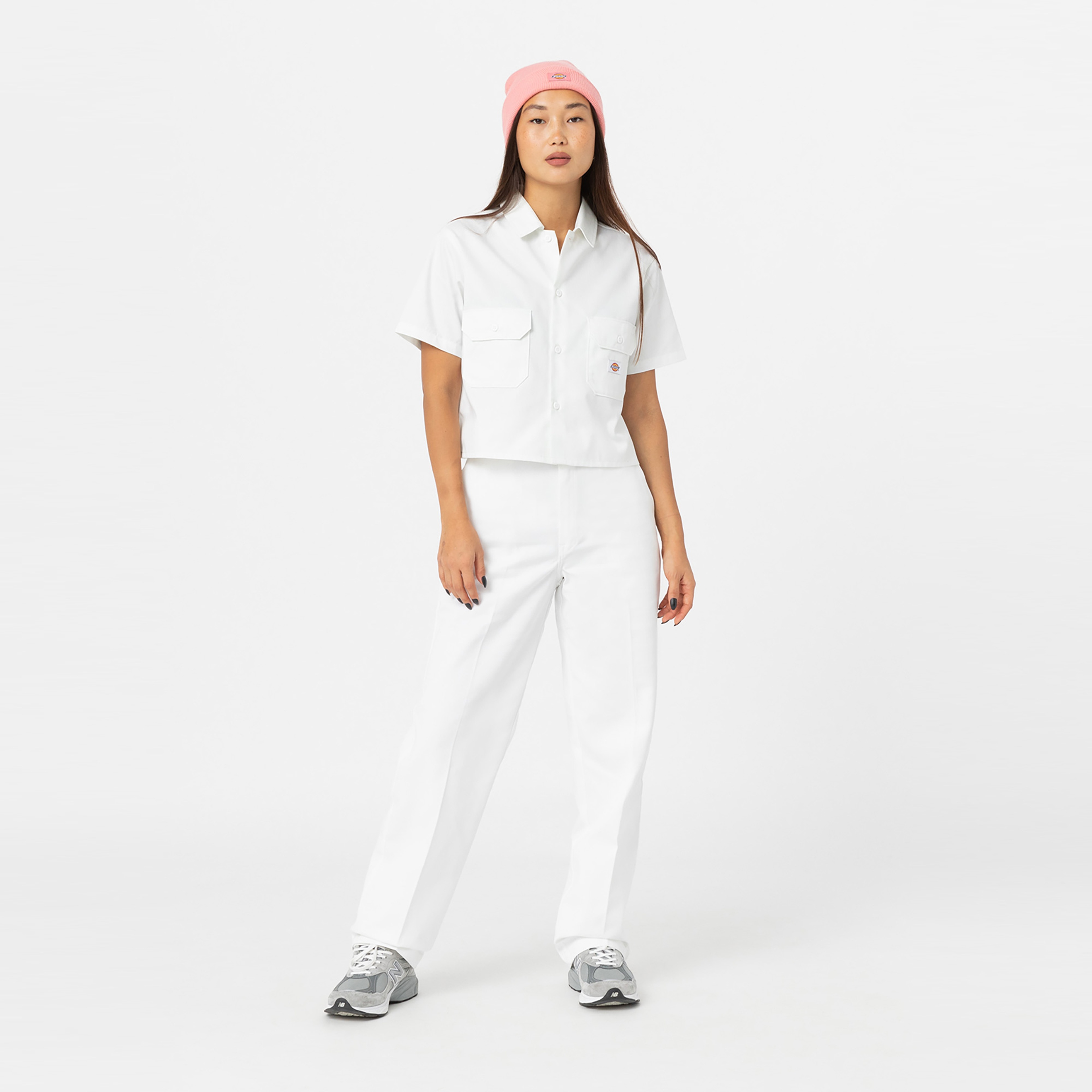 Dickies Kadın Beyaz Pantolon