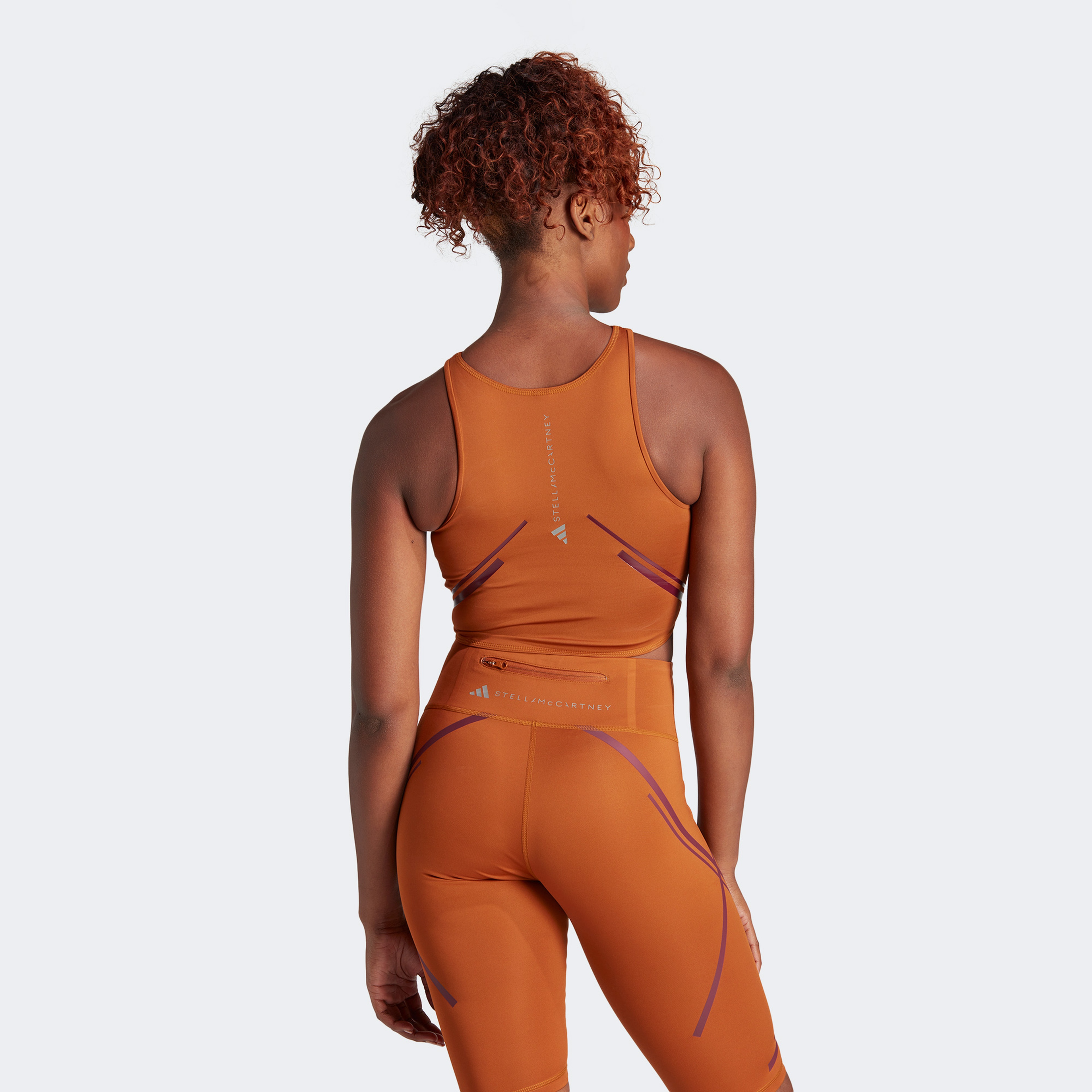 adidas by Stella McCartney TruePace Running Kadın Kahverengi Bra