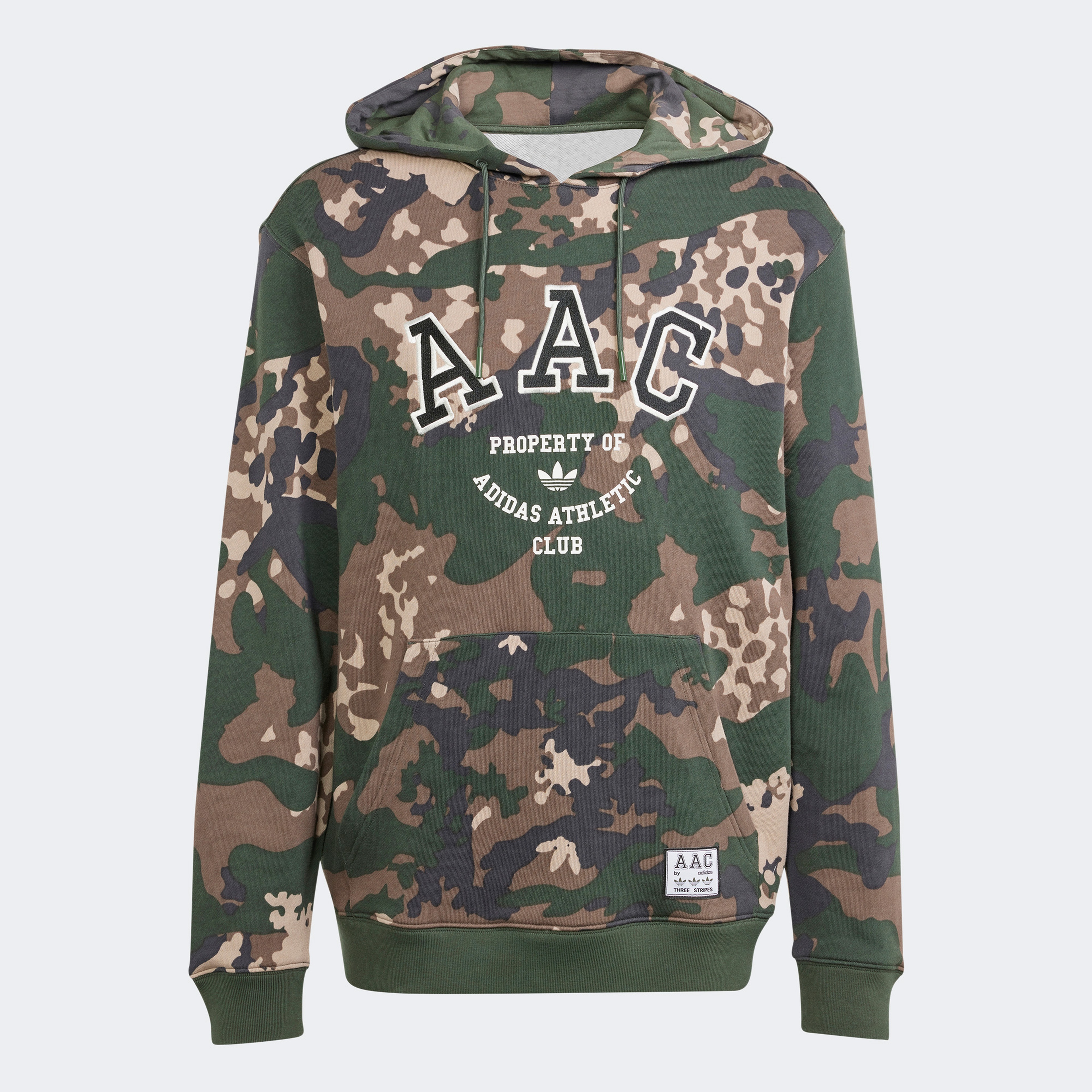 adidas ACC Camo Erkek Yeşil Hoodie