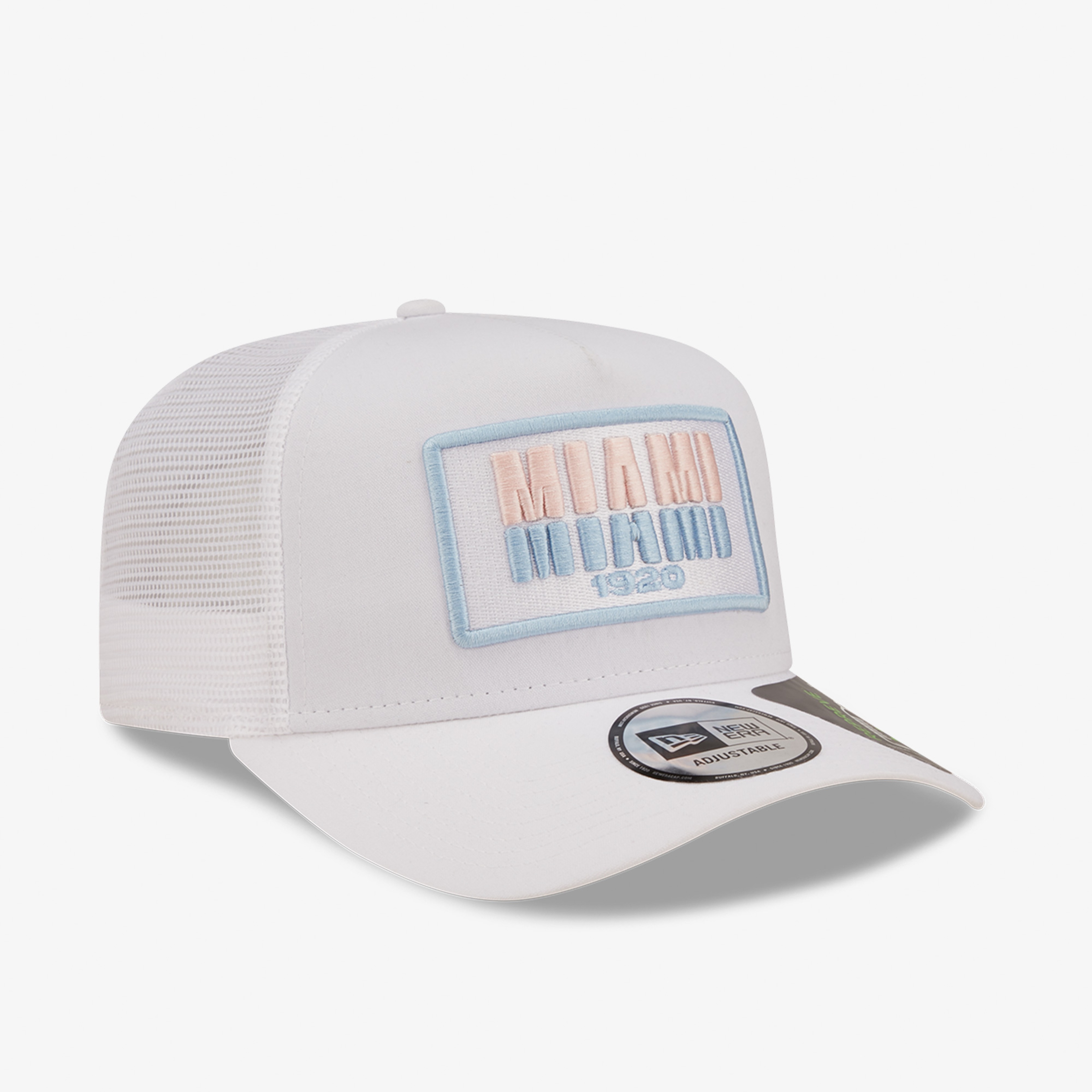 New Era Usa State Trucker  Unisex Beyaz Şapka