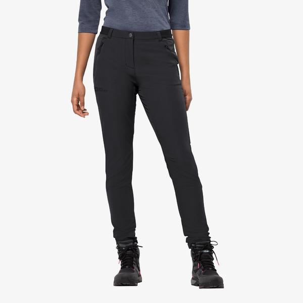 Jack Wolfskin Geigelstein Slim Softshell Siyah Kadın Pantolon