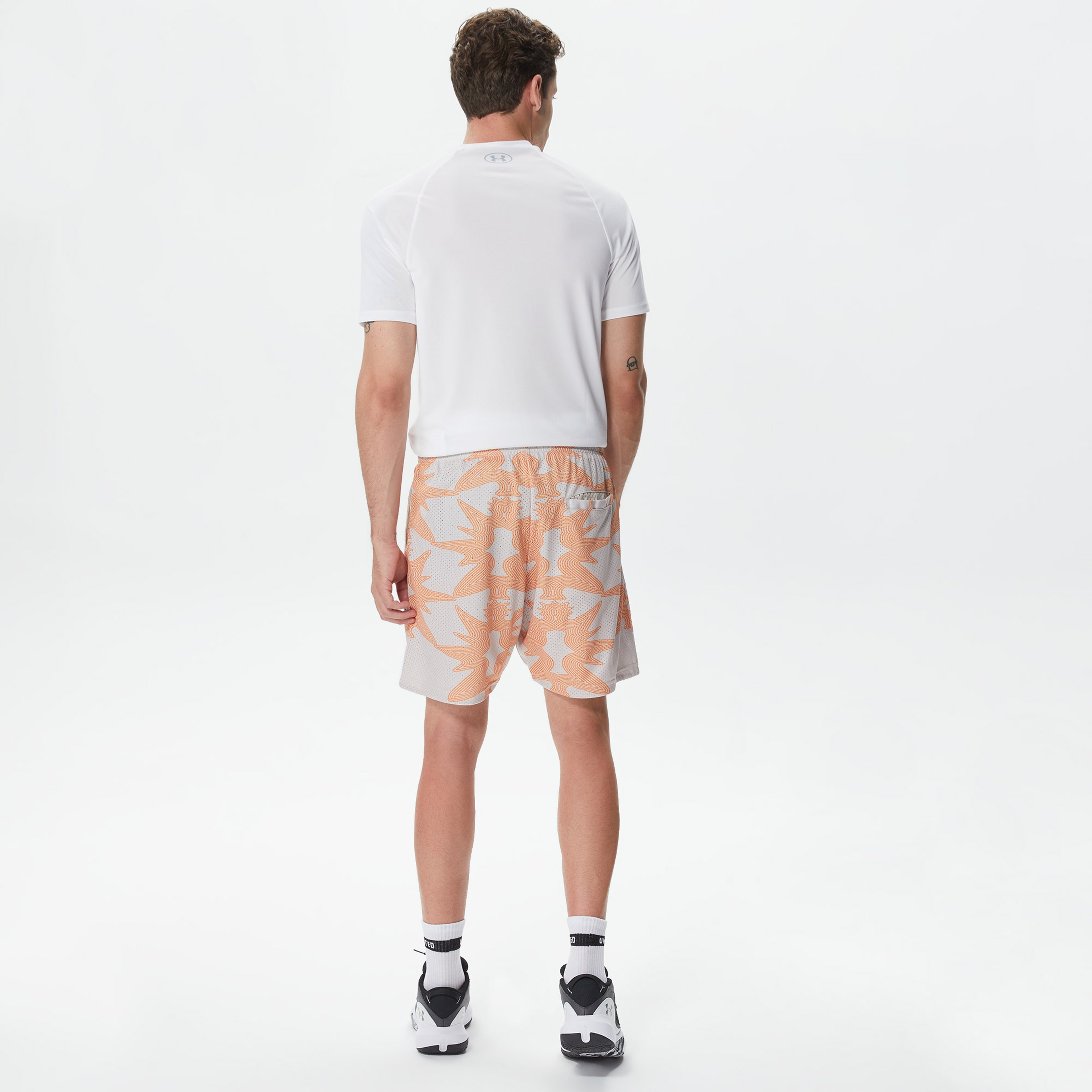 Market Quantum Mesh Erkek Krem Şort