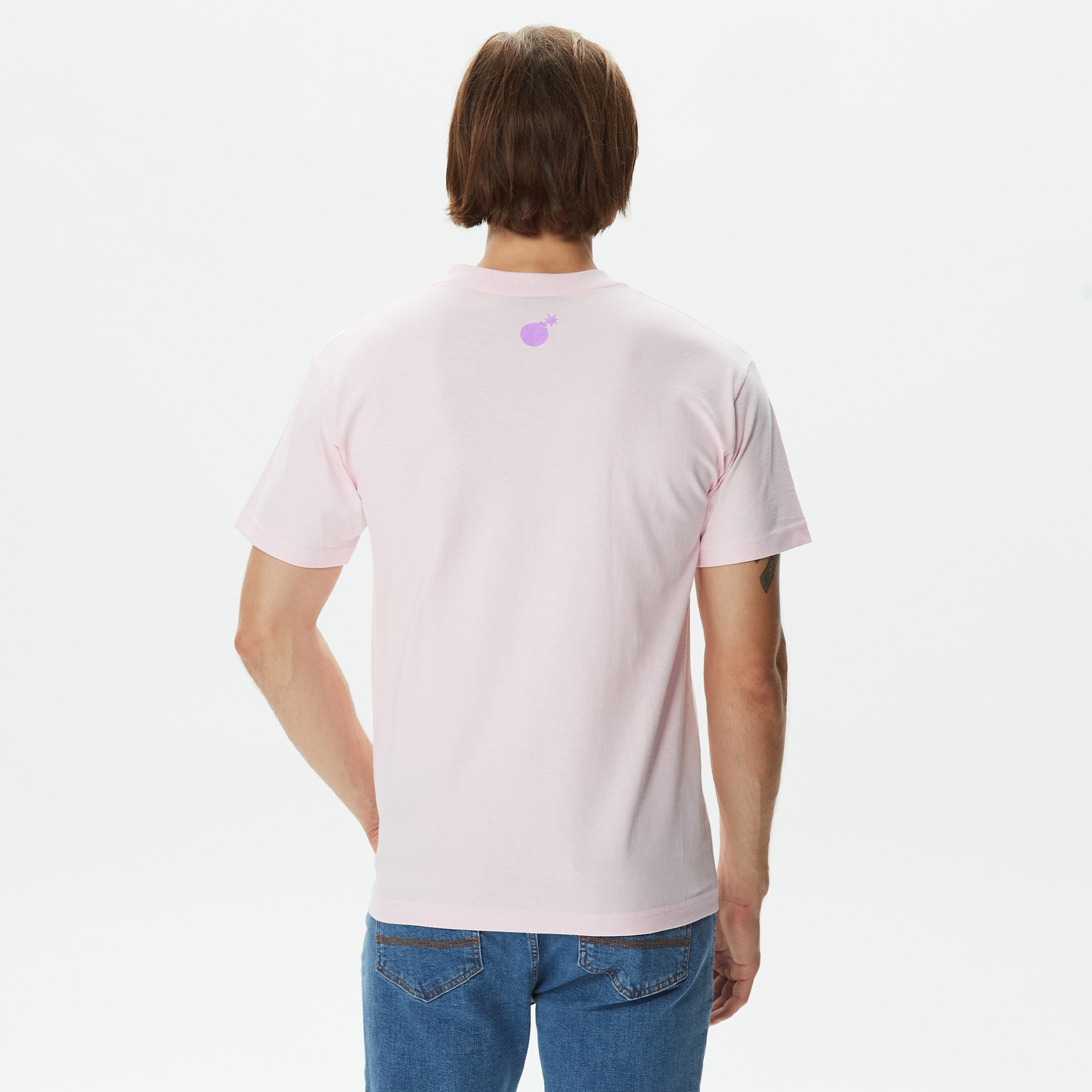 The Hundreds Once Upon a Time Erkek Pembe T-Shirt