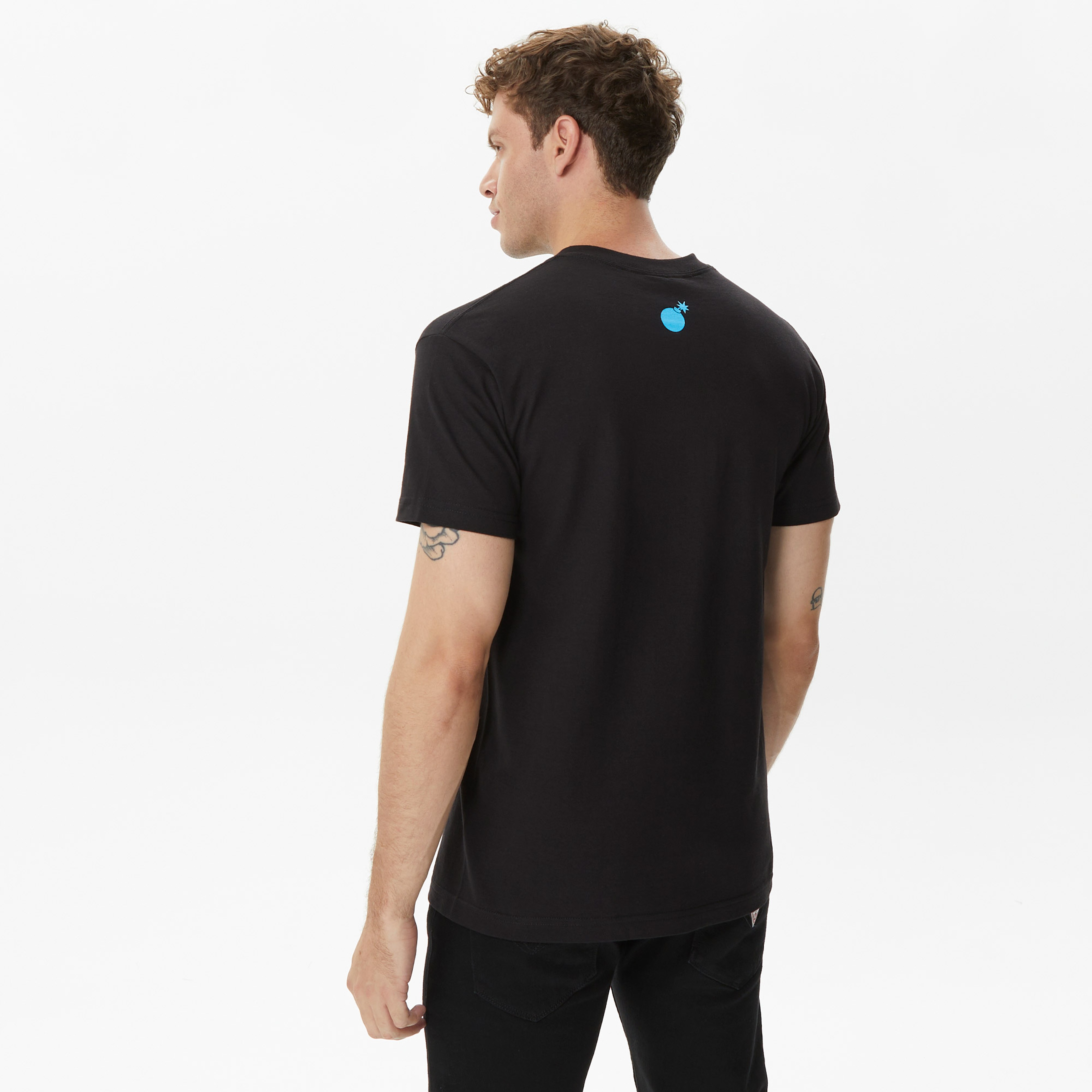 The Hundreds Trucker Erkek Siyah T-Shirt