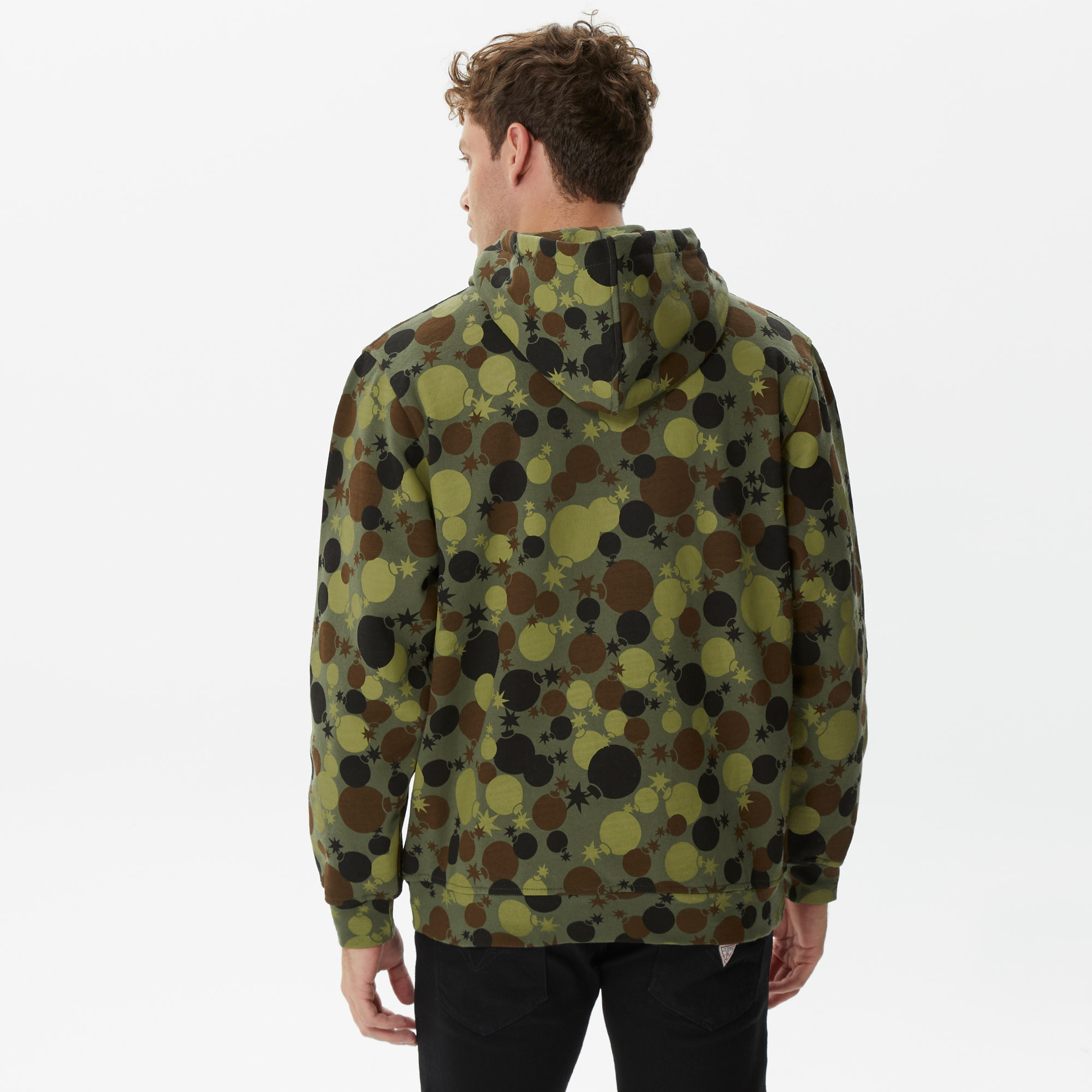 The Hundreds Bubbles Erkek Yeşil Hoodie