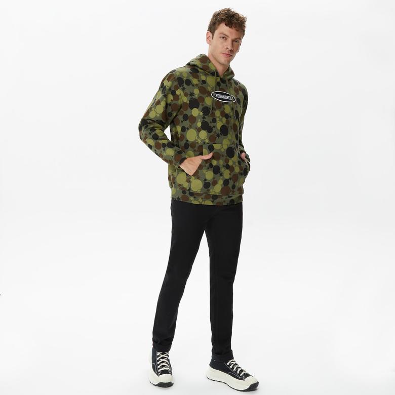 The Hundreds Bubbles Erkek Yeşil Hoodie